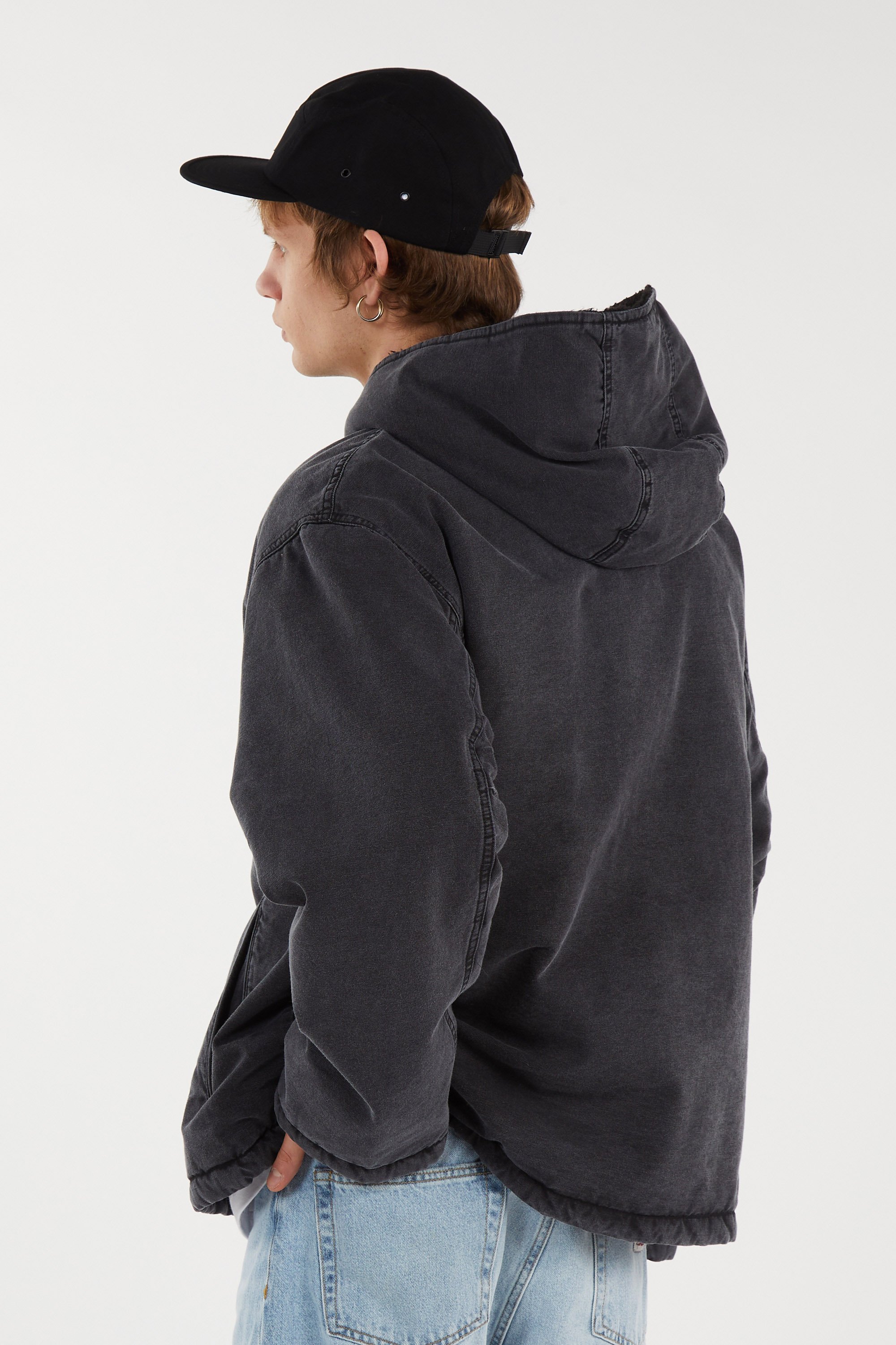 Veste à capuche mitch jacket CARHARTT WIP Noir