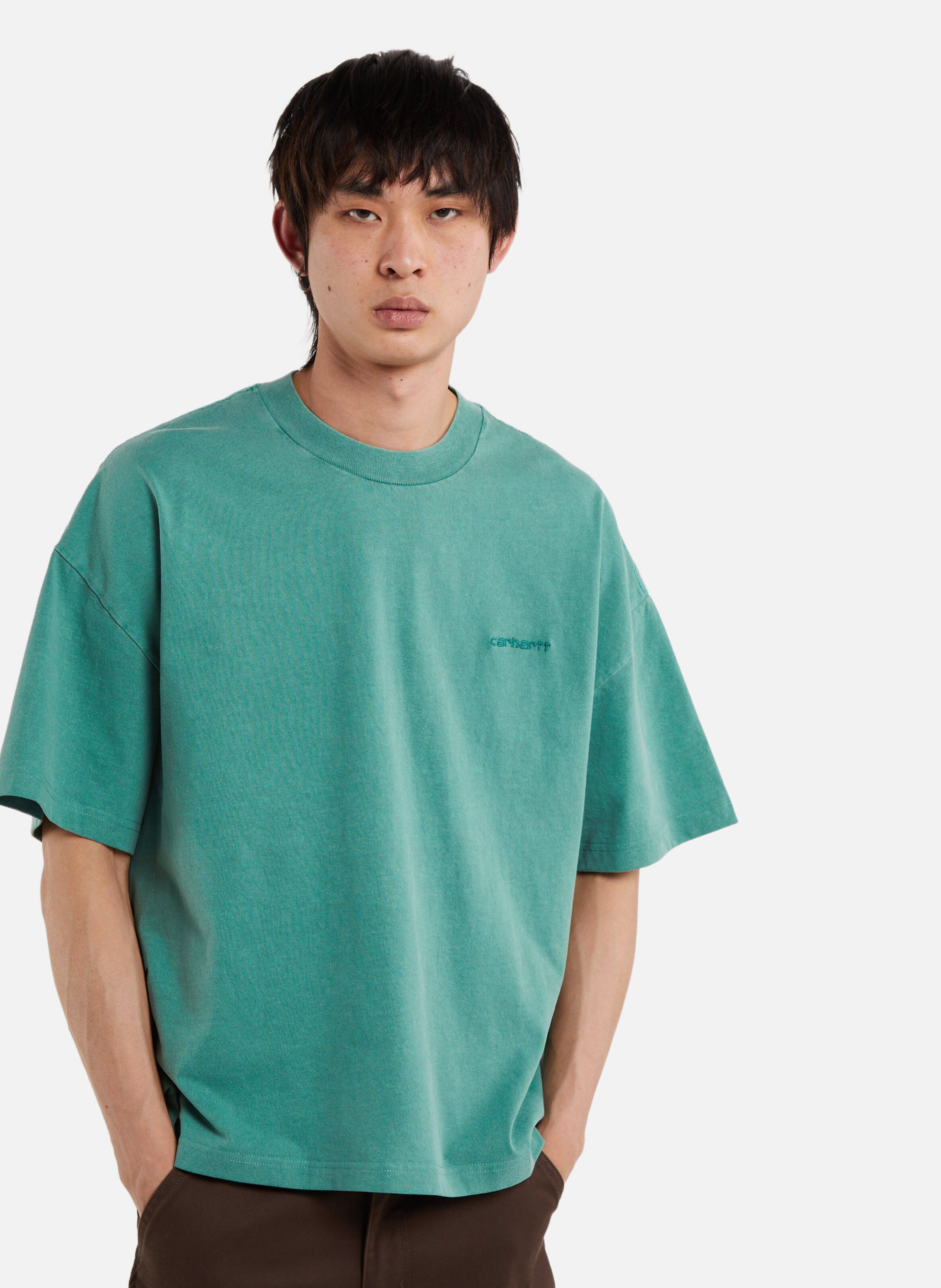 T-shirt s/s benton t-shirt CARHARTT WIP Vert