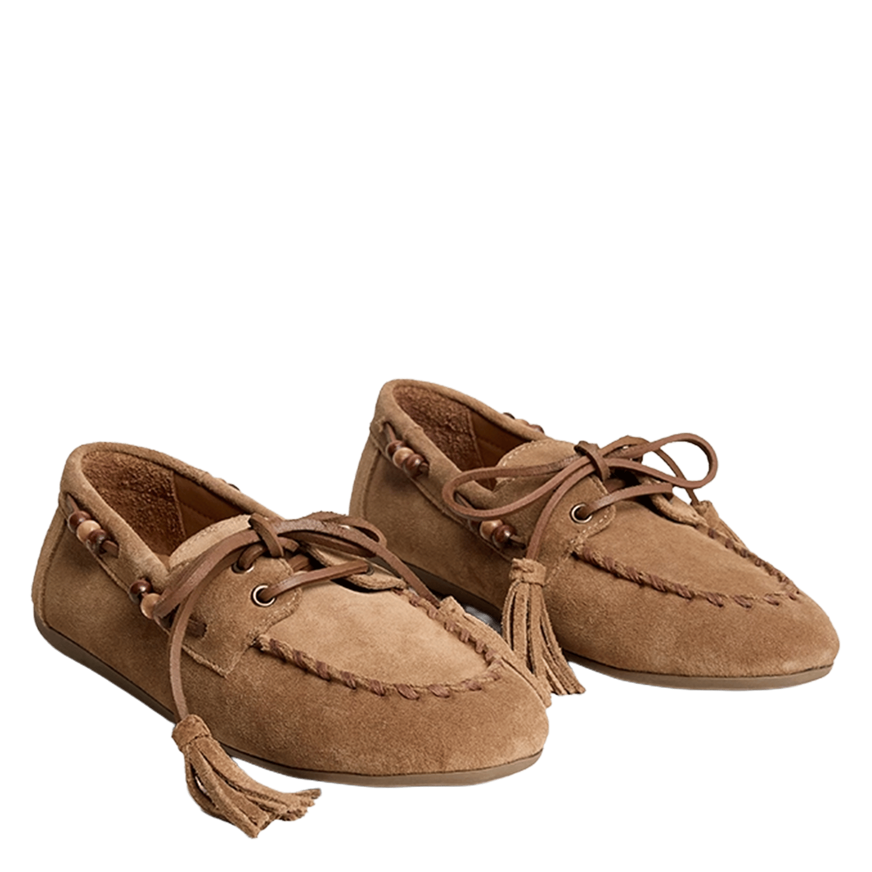 Mocassins en cuir leonie JONAK Marron