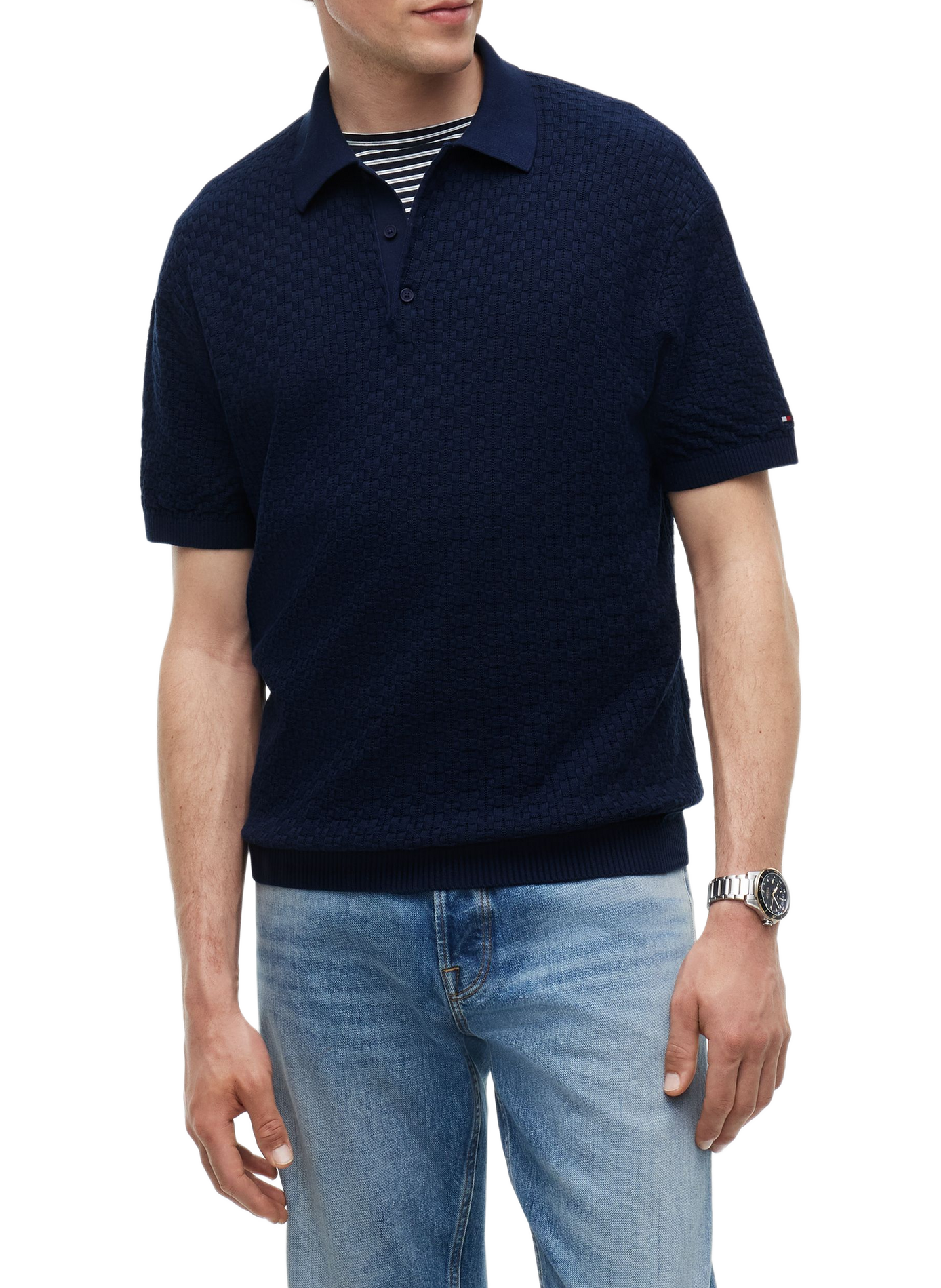 Cotton polo shirt TOMMY HILFIGER Blue