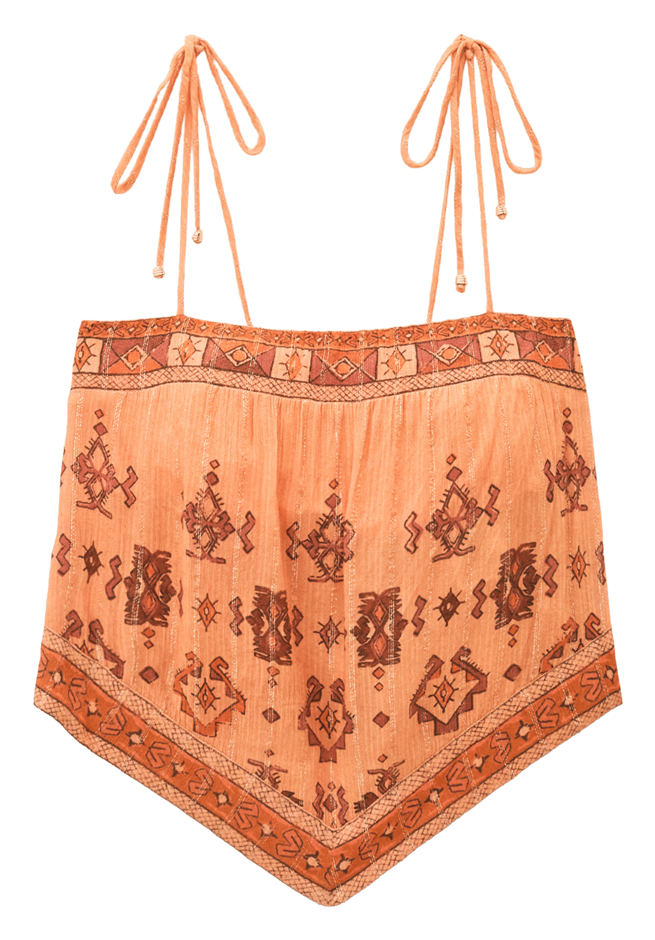 Top met print Zelie BA&SH Oranje