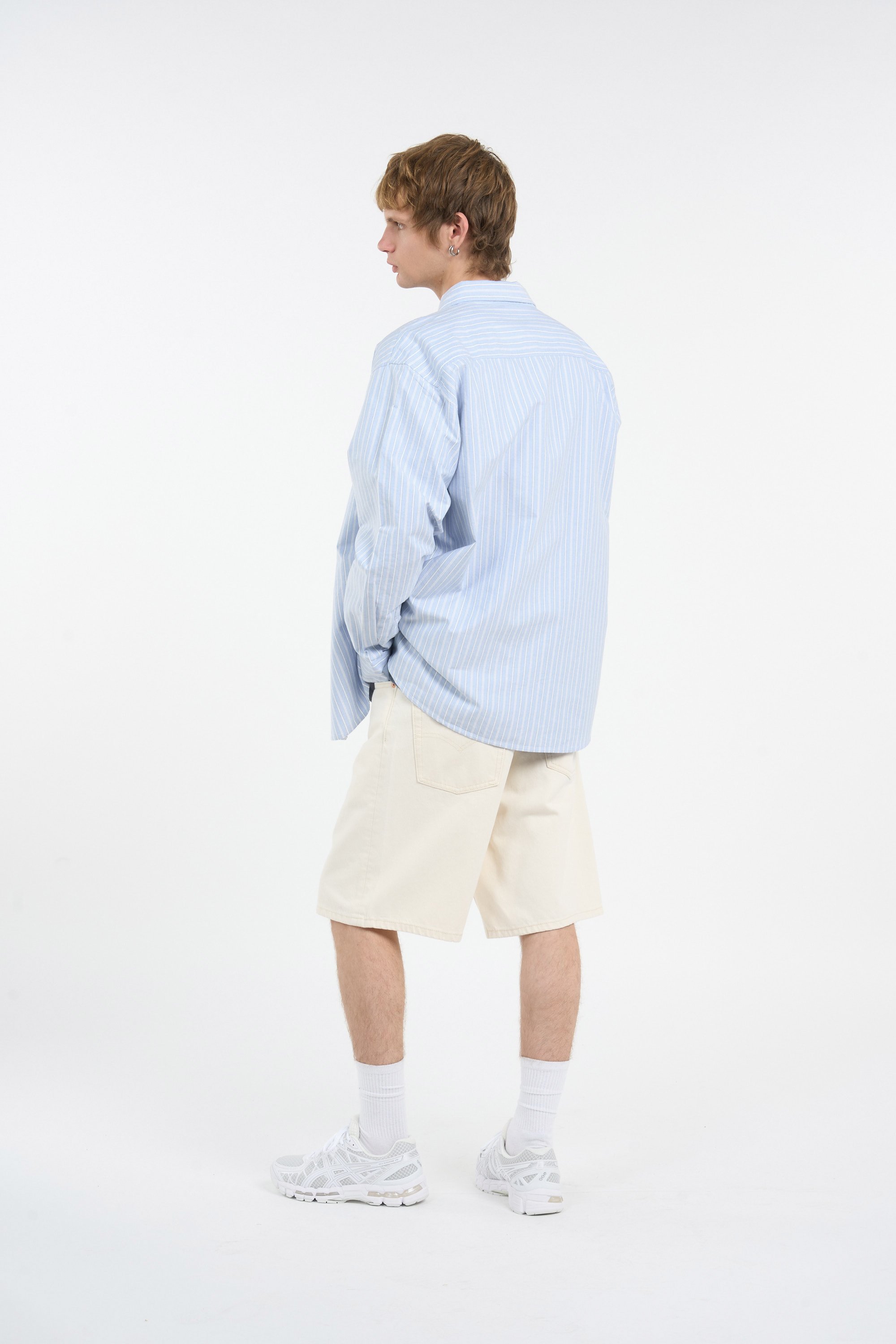Chemise oversize en coton kanan CARHARTT WIP Bleu