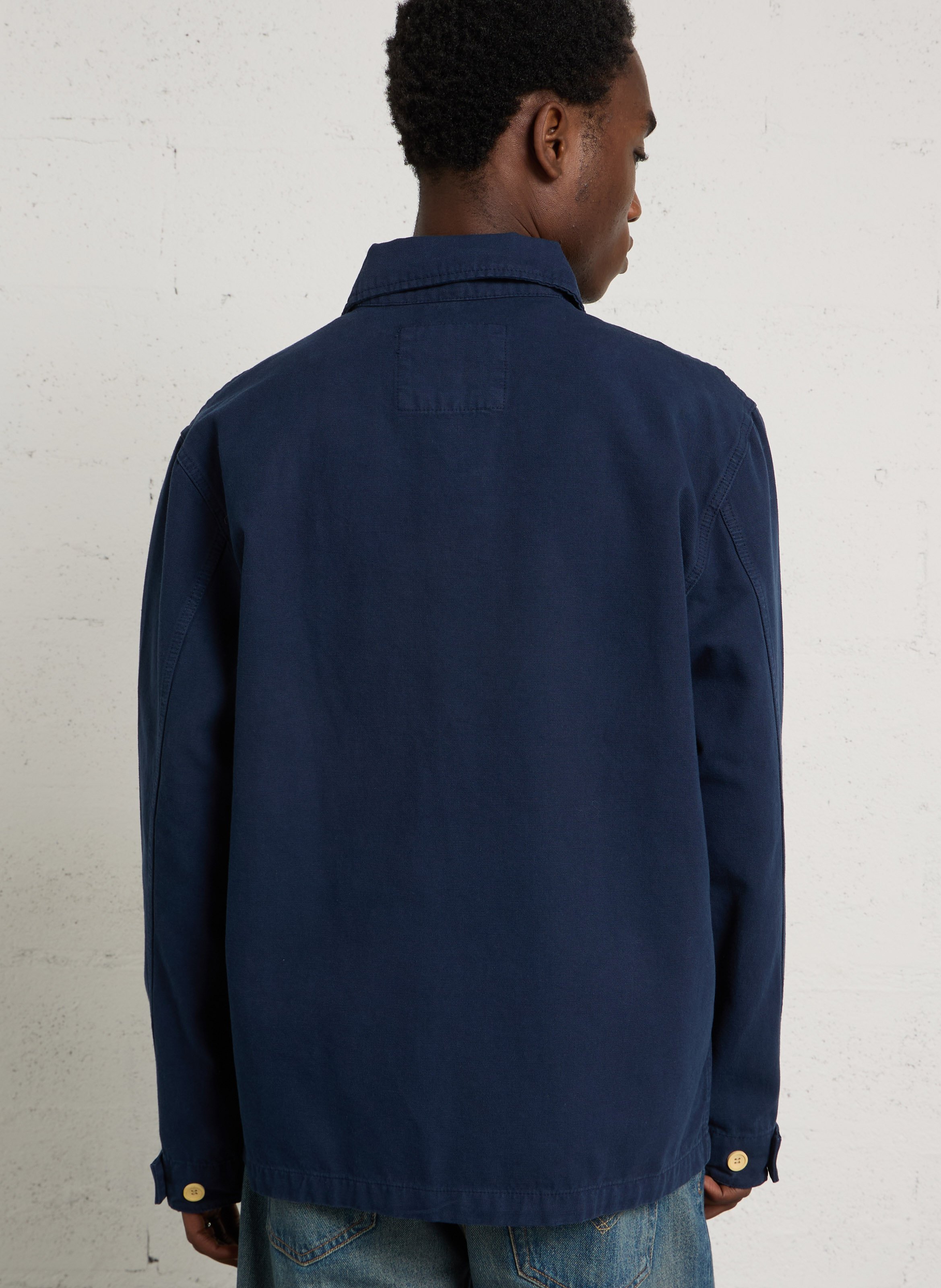 Veste droite en coton ARMOR-LUX Bleu