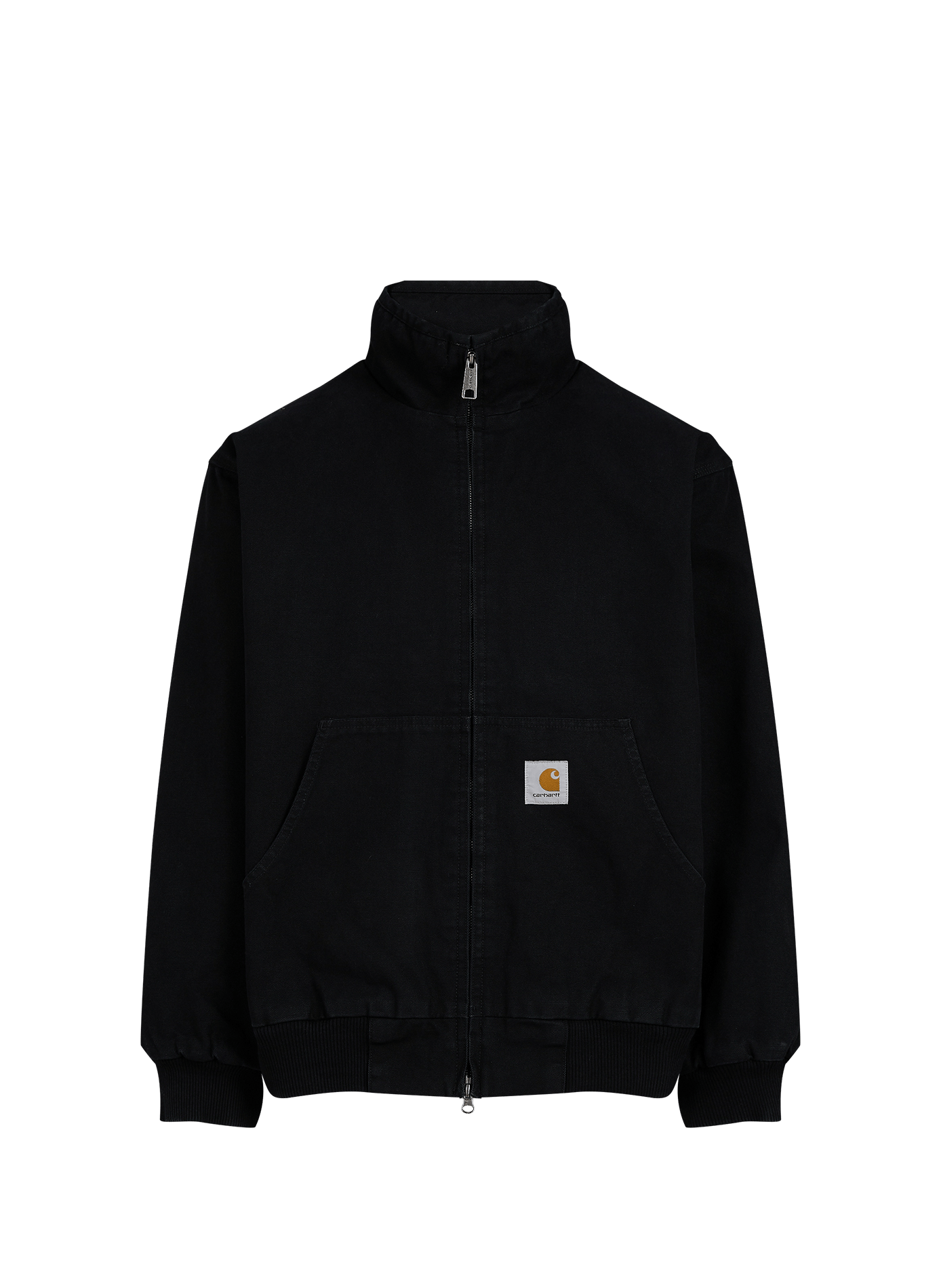 Veste droite col montant en coton CARHARTT WIP Noir