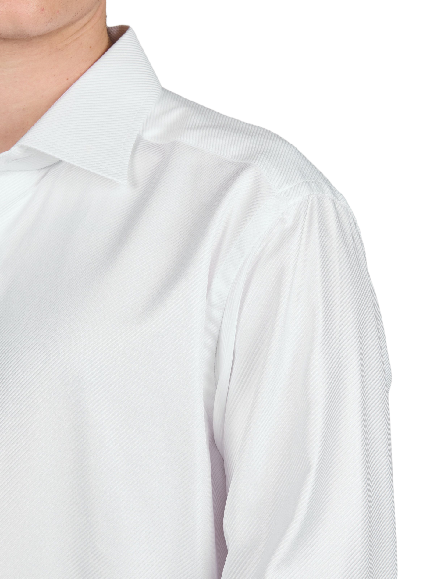 Slim-fit cotton shirt ETON White