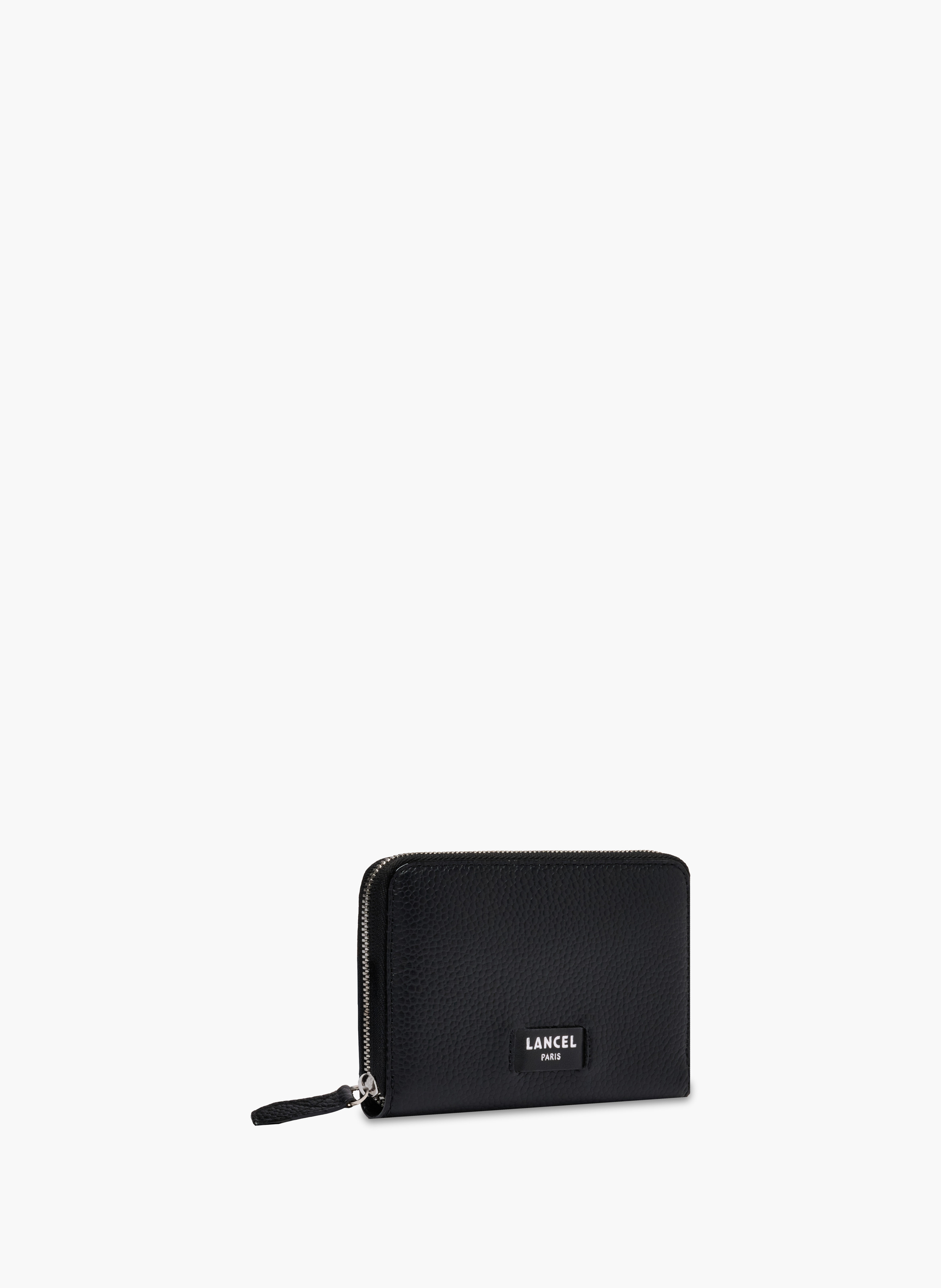 Portefeuille zippé ninon de lancel en cuir LANCEL Noir
