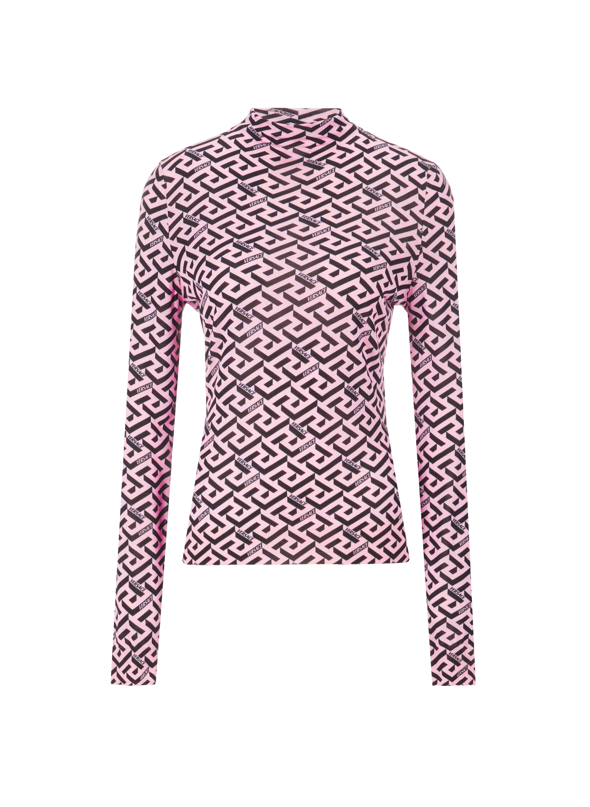 Pull avec logo en soie