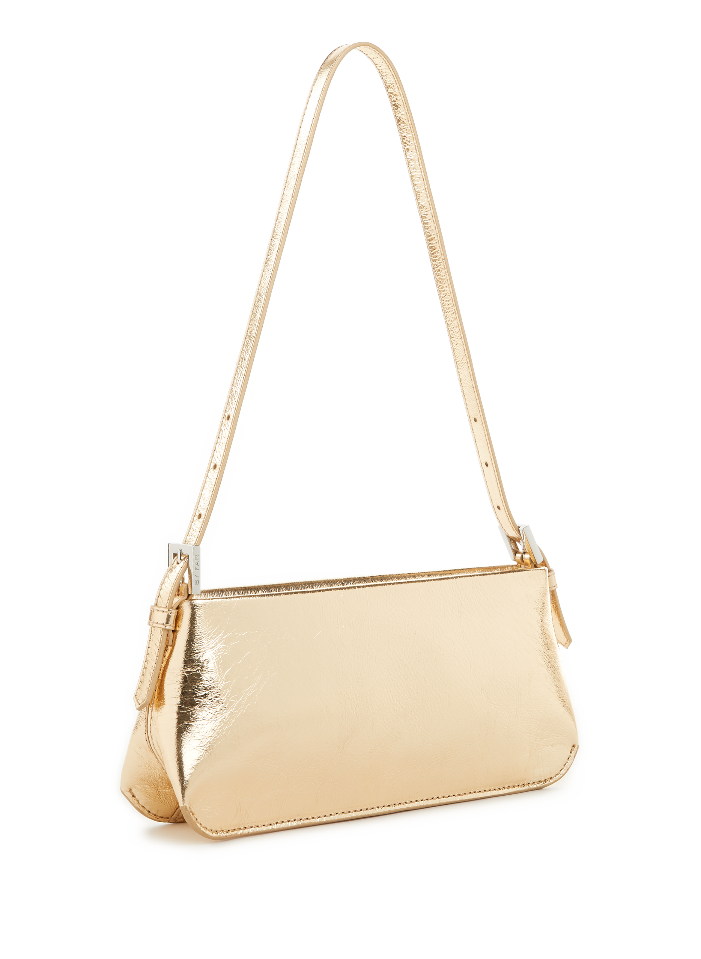 Sac porté épaule Dulce en cuir métallisé