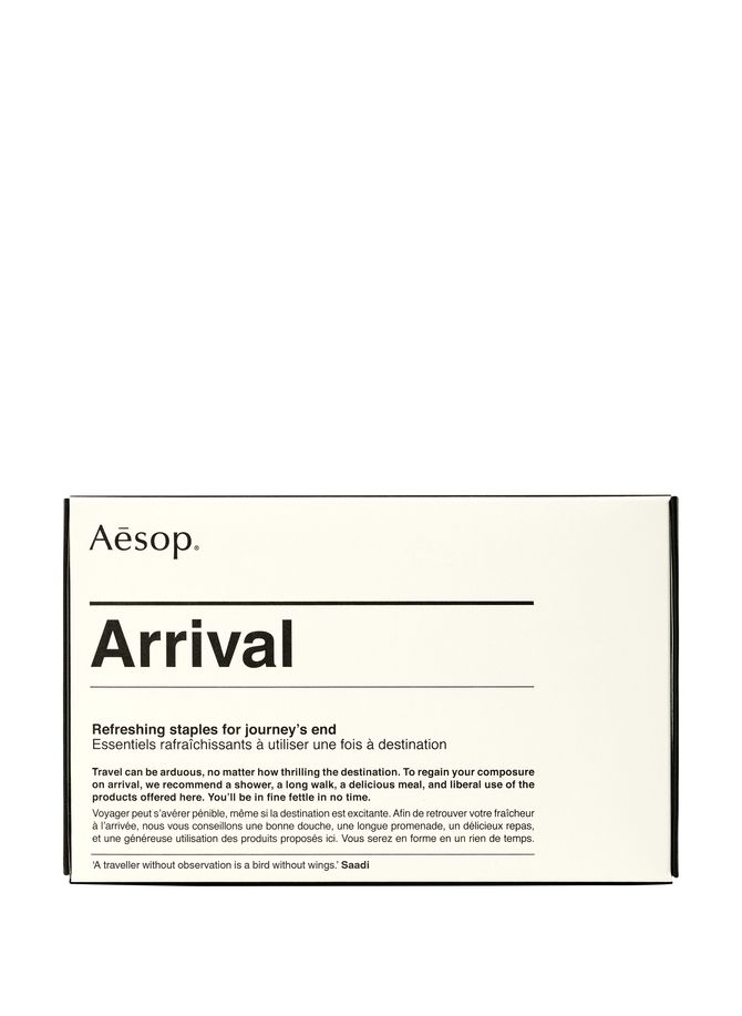 Ankunft AESOP Reisebox