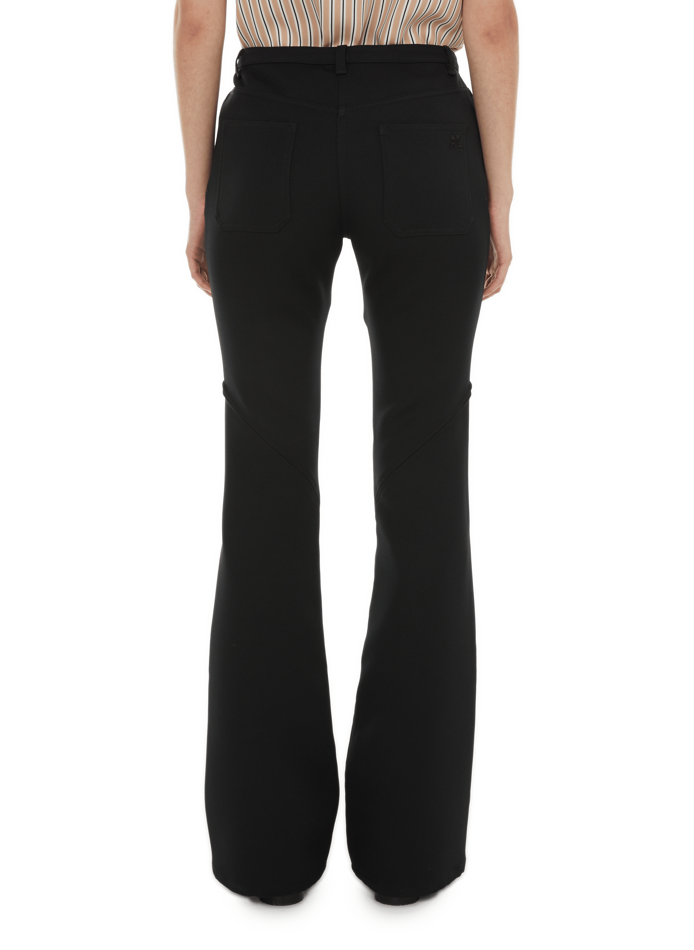Flare trousers  COURRÈGES Black