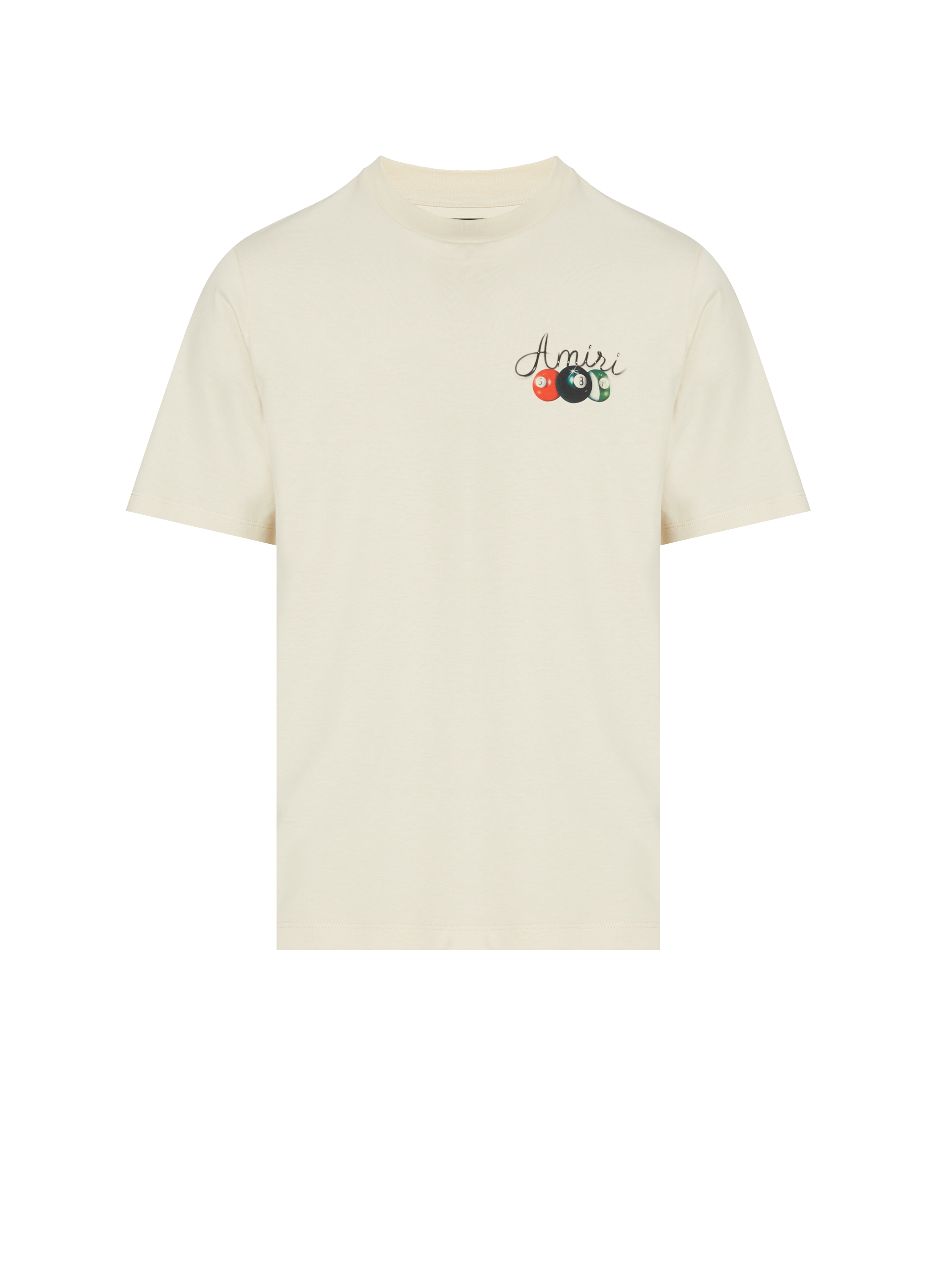T-shirt motif Billard  AMIRI Beige