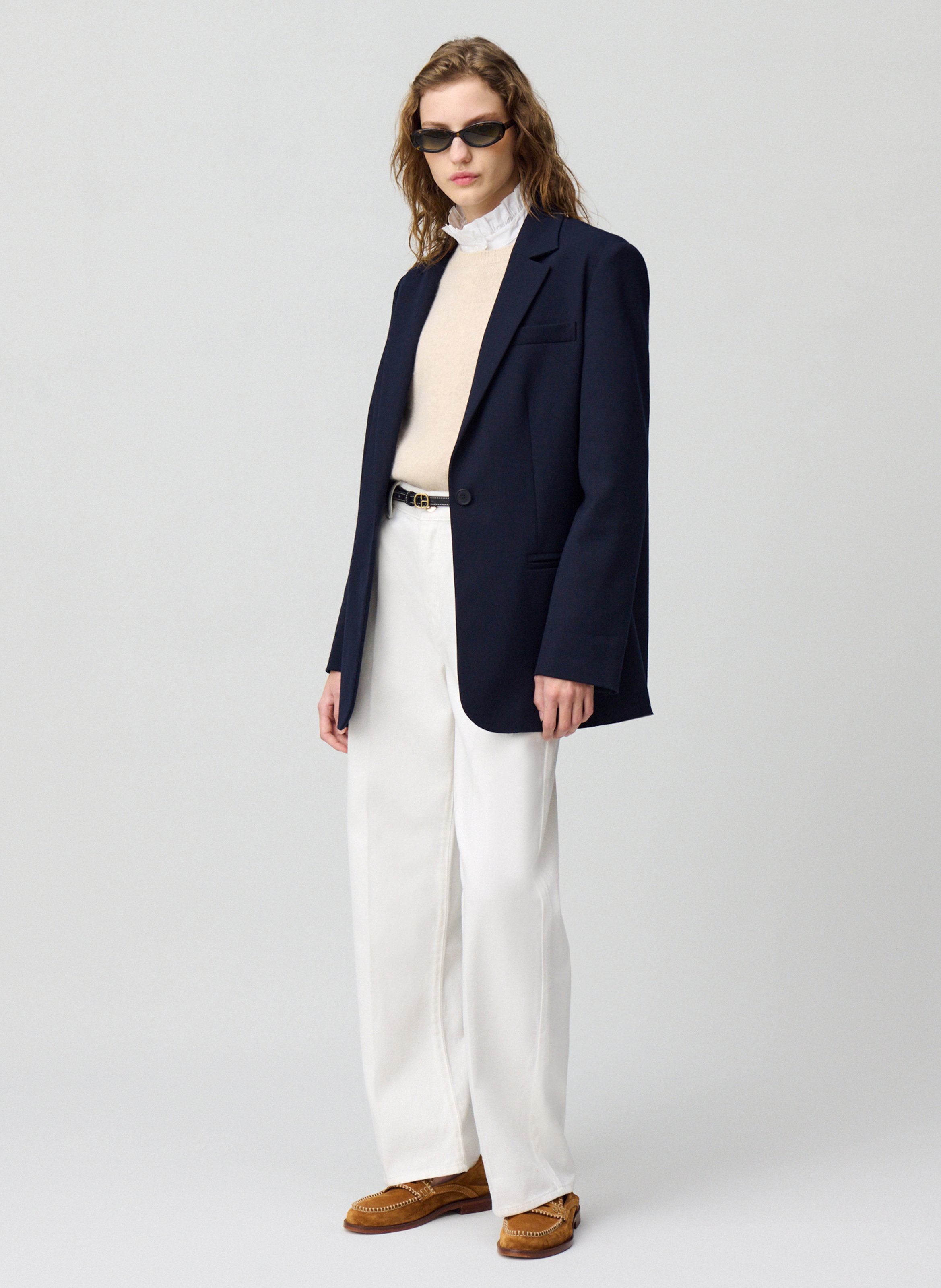 Veste de tailleur CLAUDIE PIERLOT Bleu