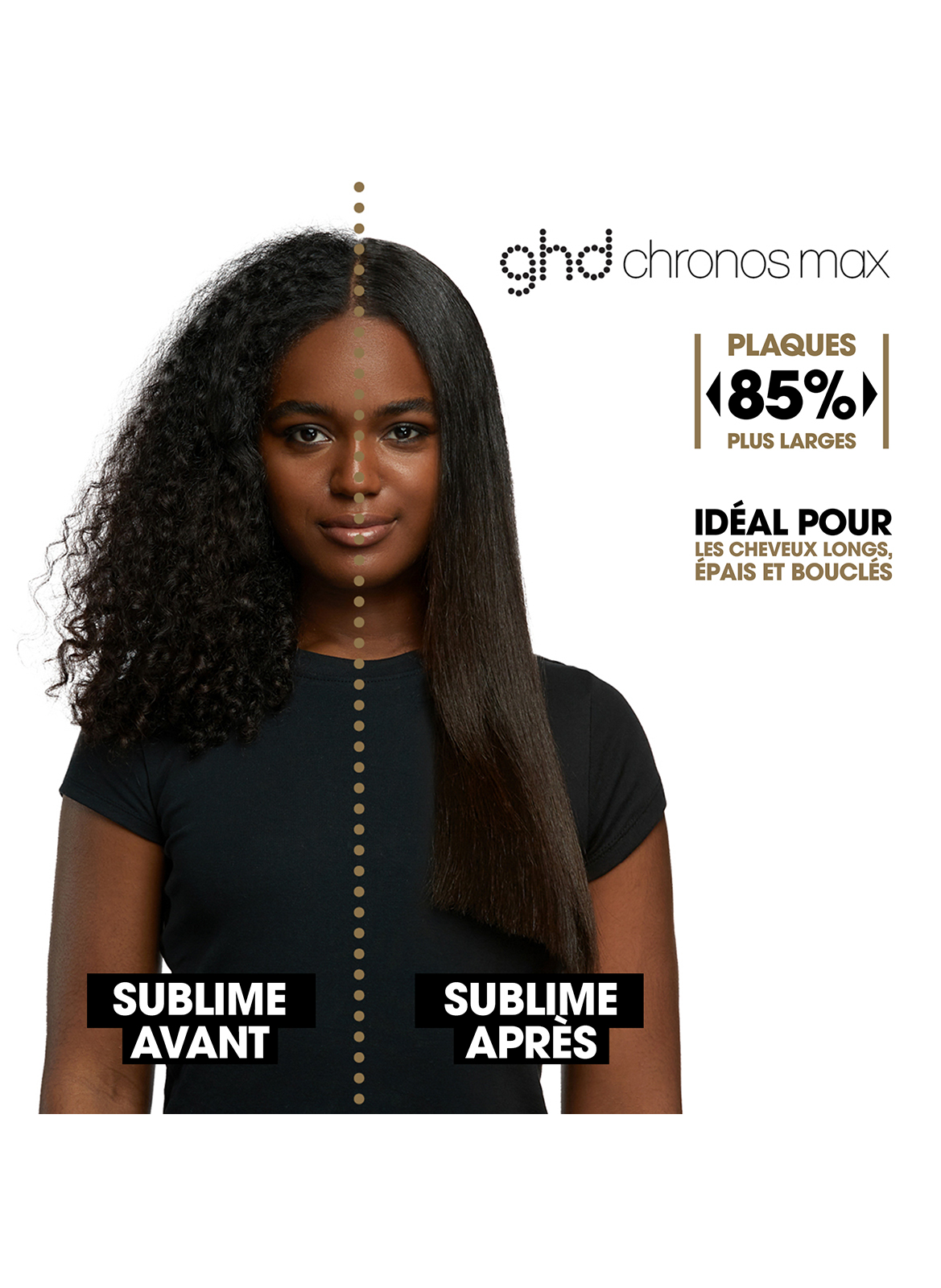 Lisseur ghd chronos max GHD Noir