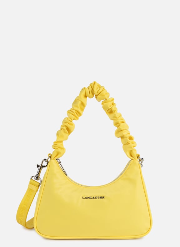 Petit sac besace - basic chouchou Jaune by LANCASTER LANCASTER Petit sac besace - basic chouchou Jaune
