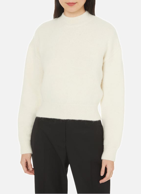 La Maille Jacquemus knitted jumper Beige by JACQUEMUS JACQUEMUS La Maille Jacquemus knitted jumper Beige