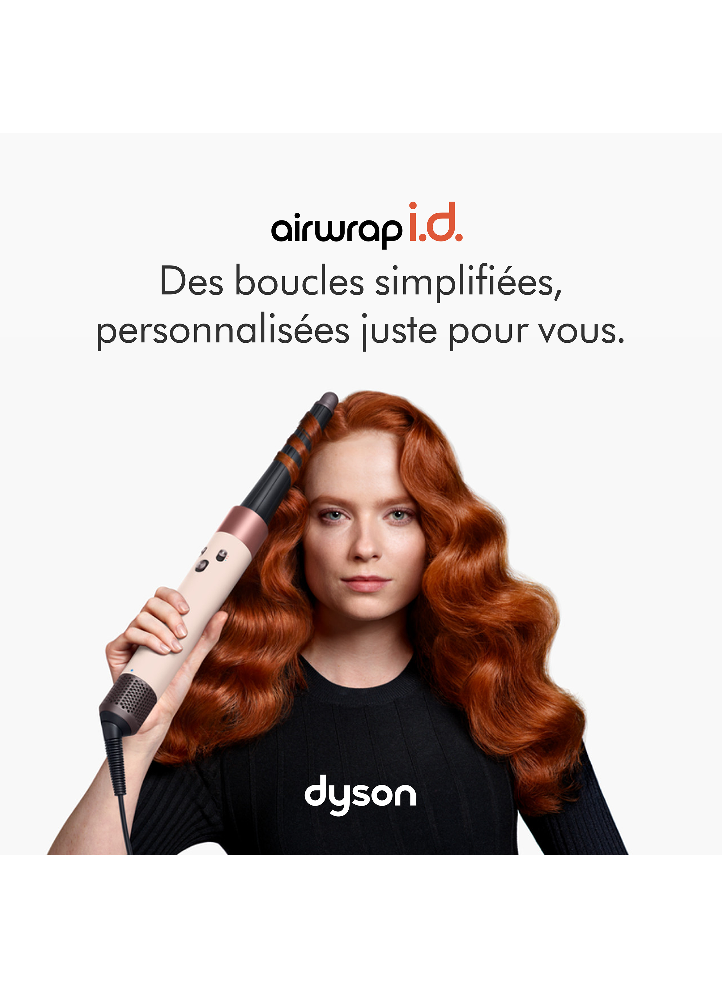 Airwrap i.d. ™ Cheveux raides à ondulés  Rose Céramique DYSON No color