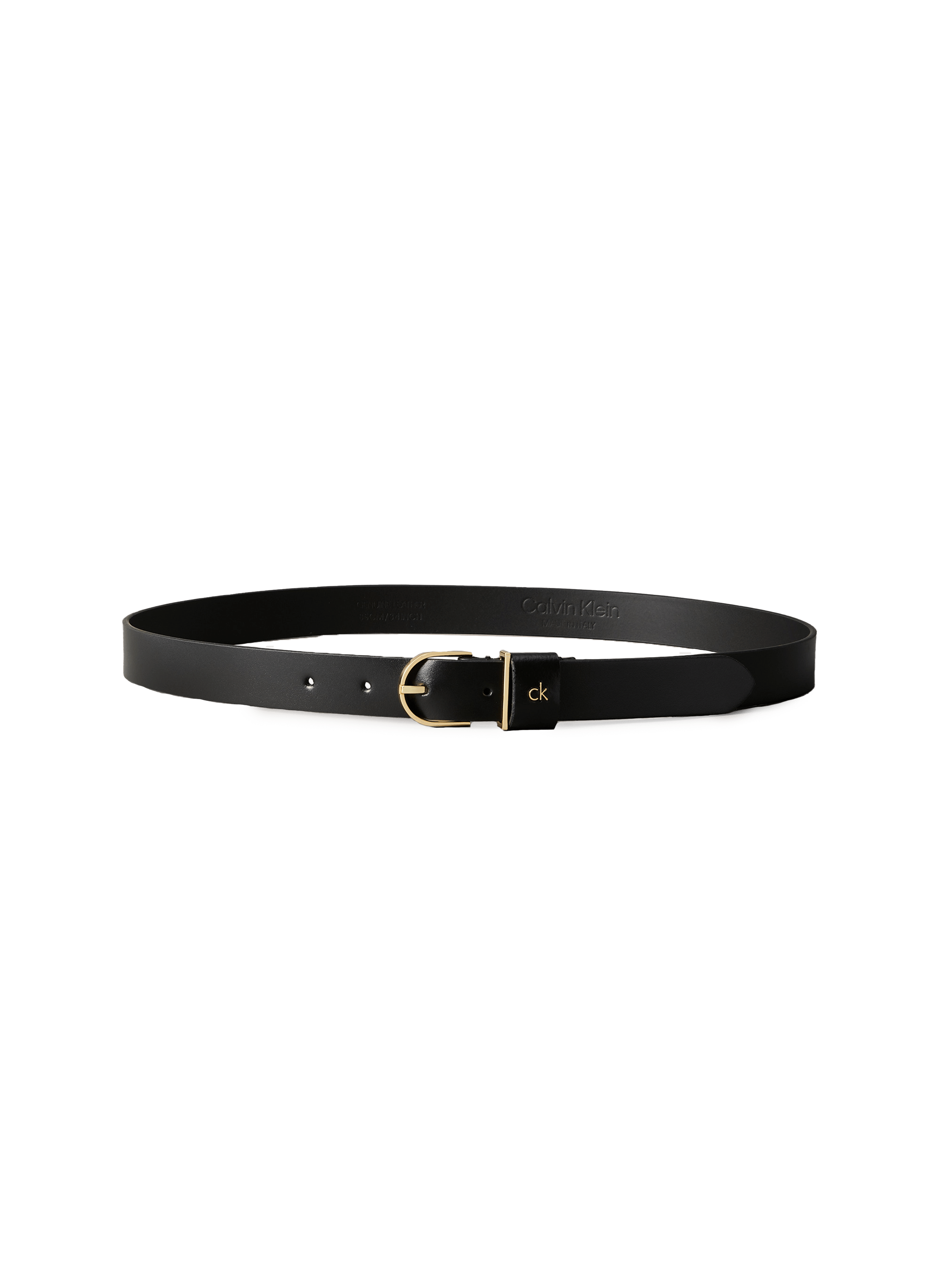 Ceinture en cuir  CALVIN KLEIN Noir