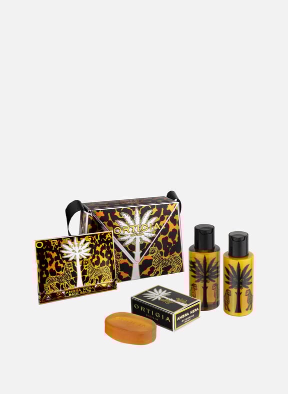 Travel set - Ambra Nera by ORTIGIA ORTIGIA Travel set - Ambra Nera