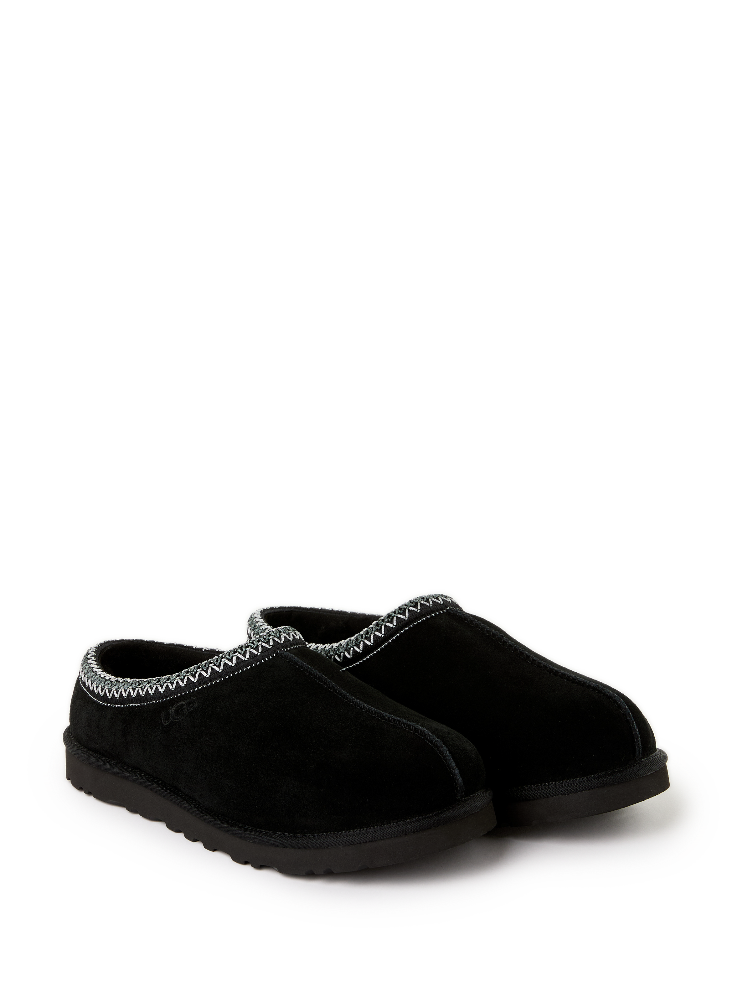 Fur-lined slippers UGG Black