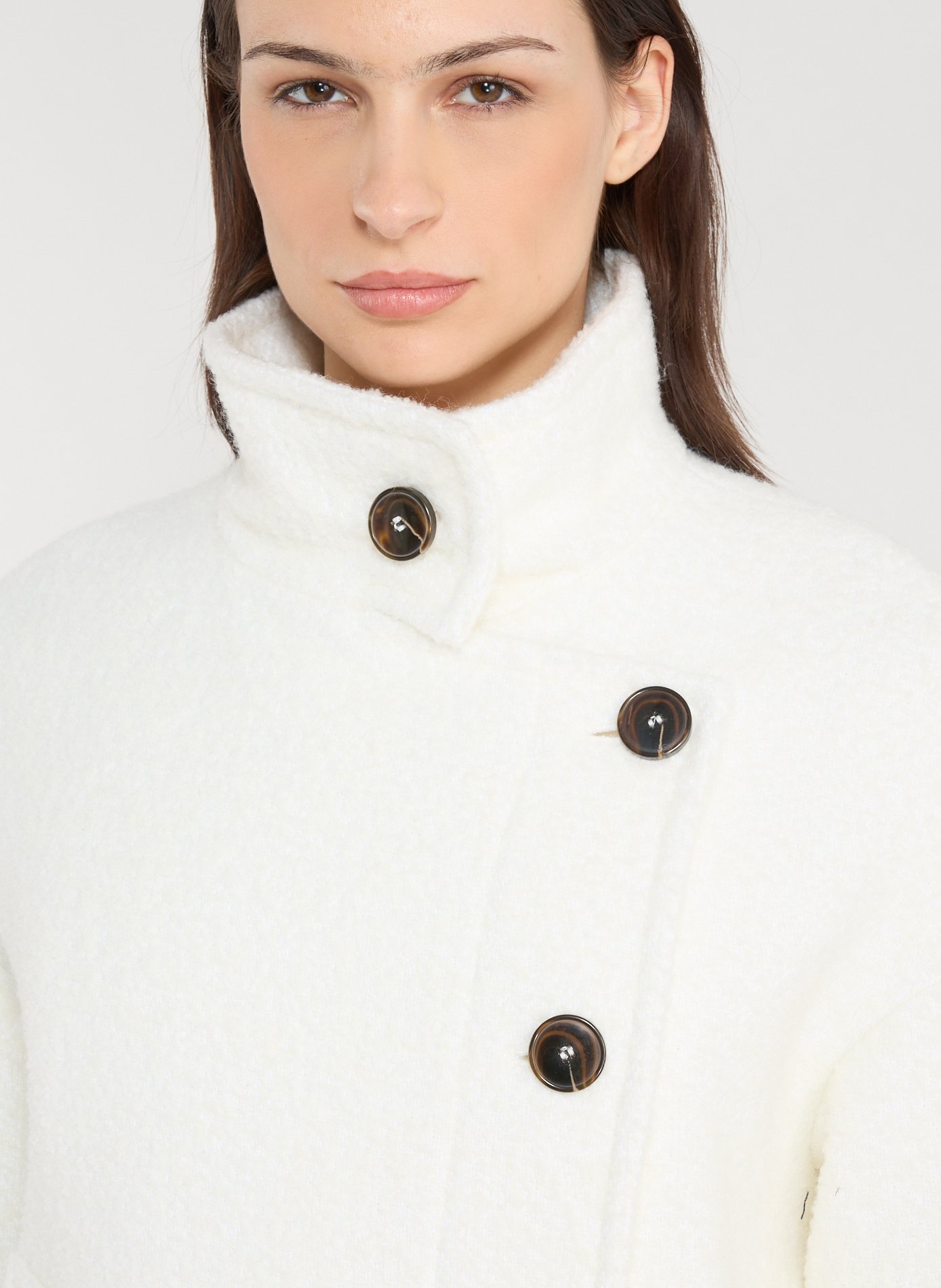 Wool blend Coat TRENCH & COAT White