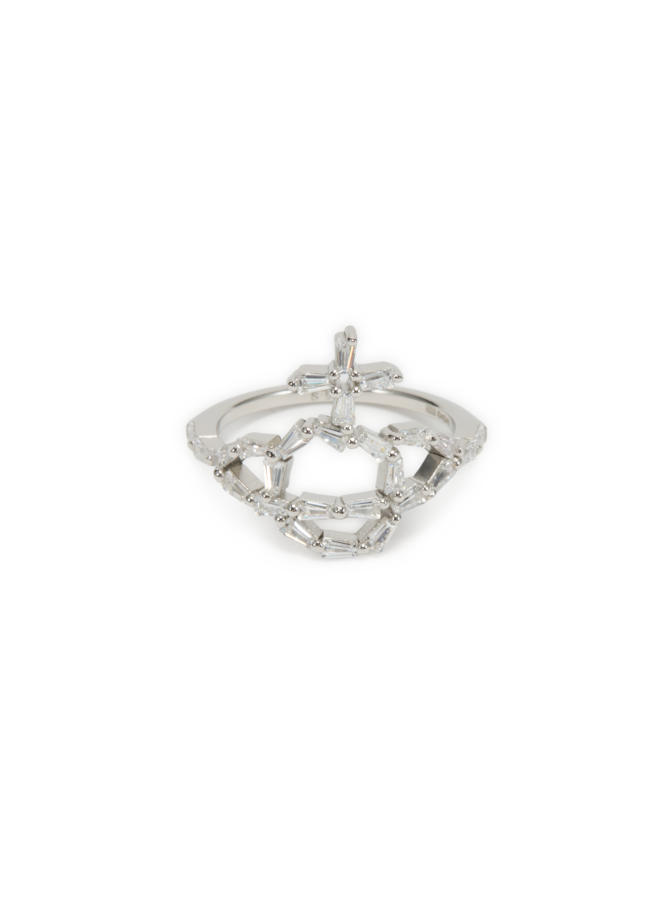 VIVIENNE WESTWOOD Odetta ring in 925 sterling silver Golden