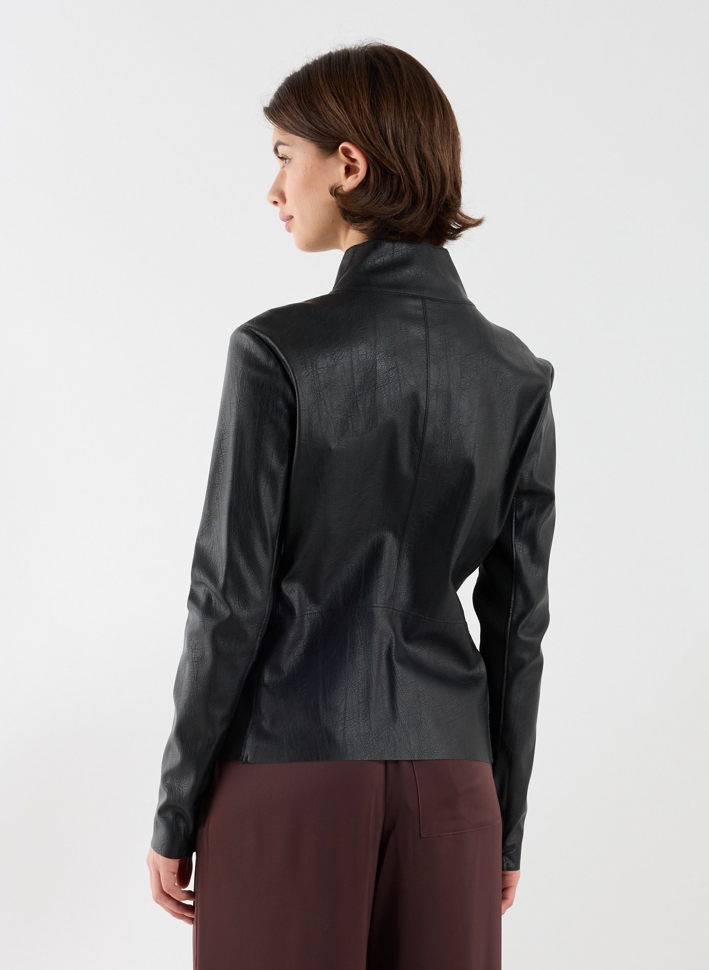 Veste asymétrique ADOLFO DOMINGUEZ Noir