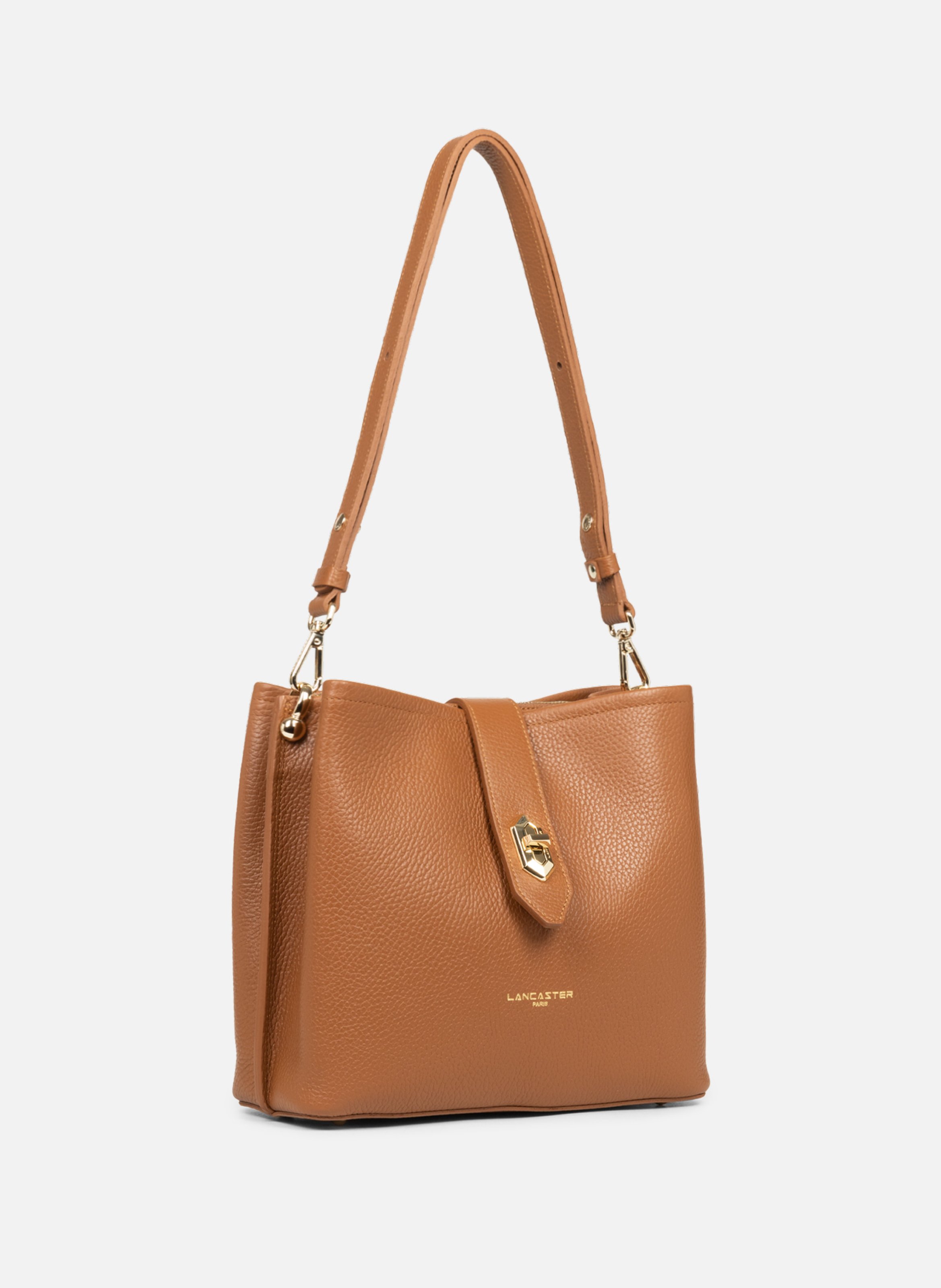 Bucket bag - Top Double Brown