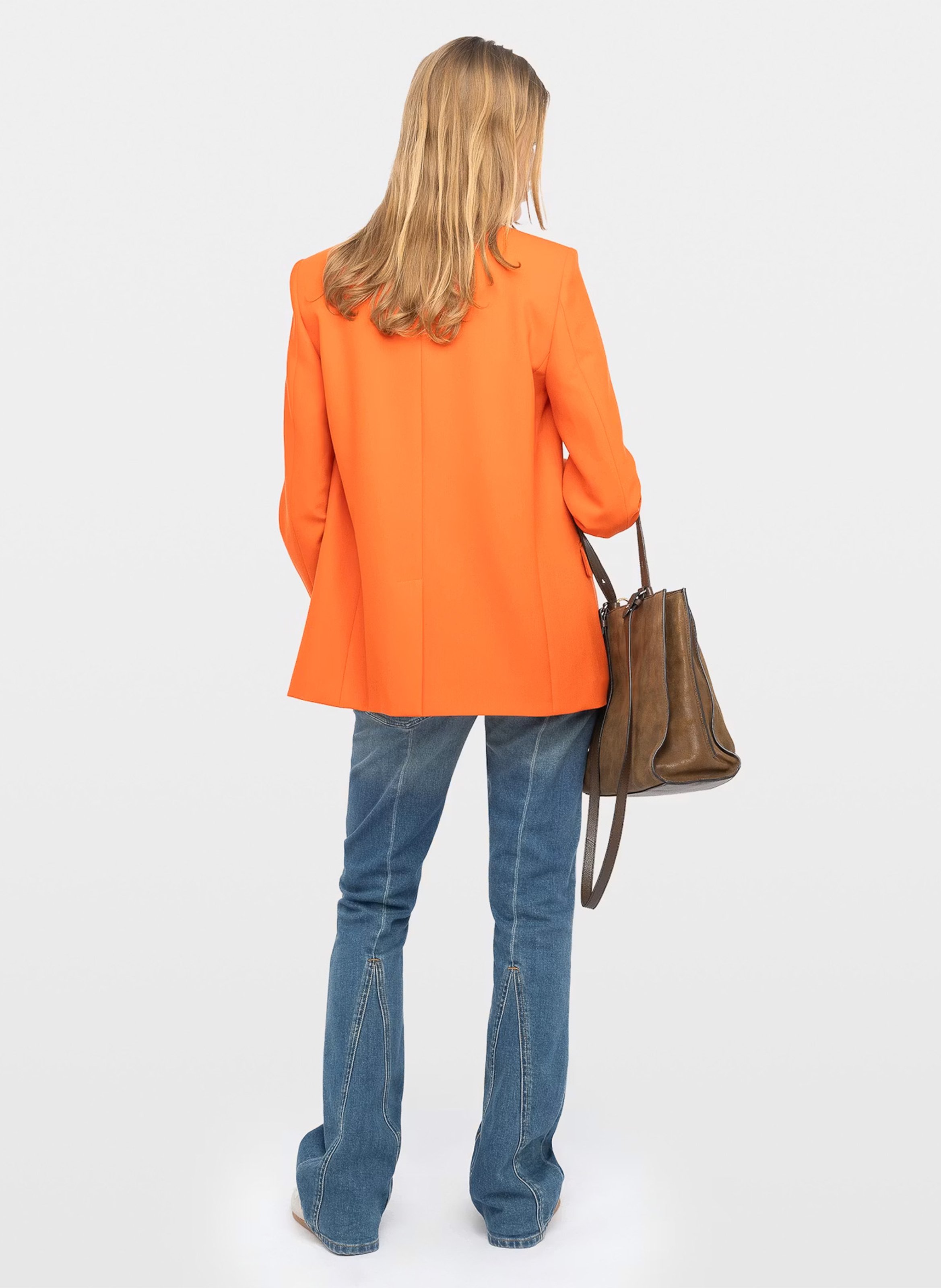 Veste blazer ajustée vanille ZADIG&VOLTAIRE Orange