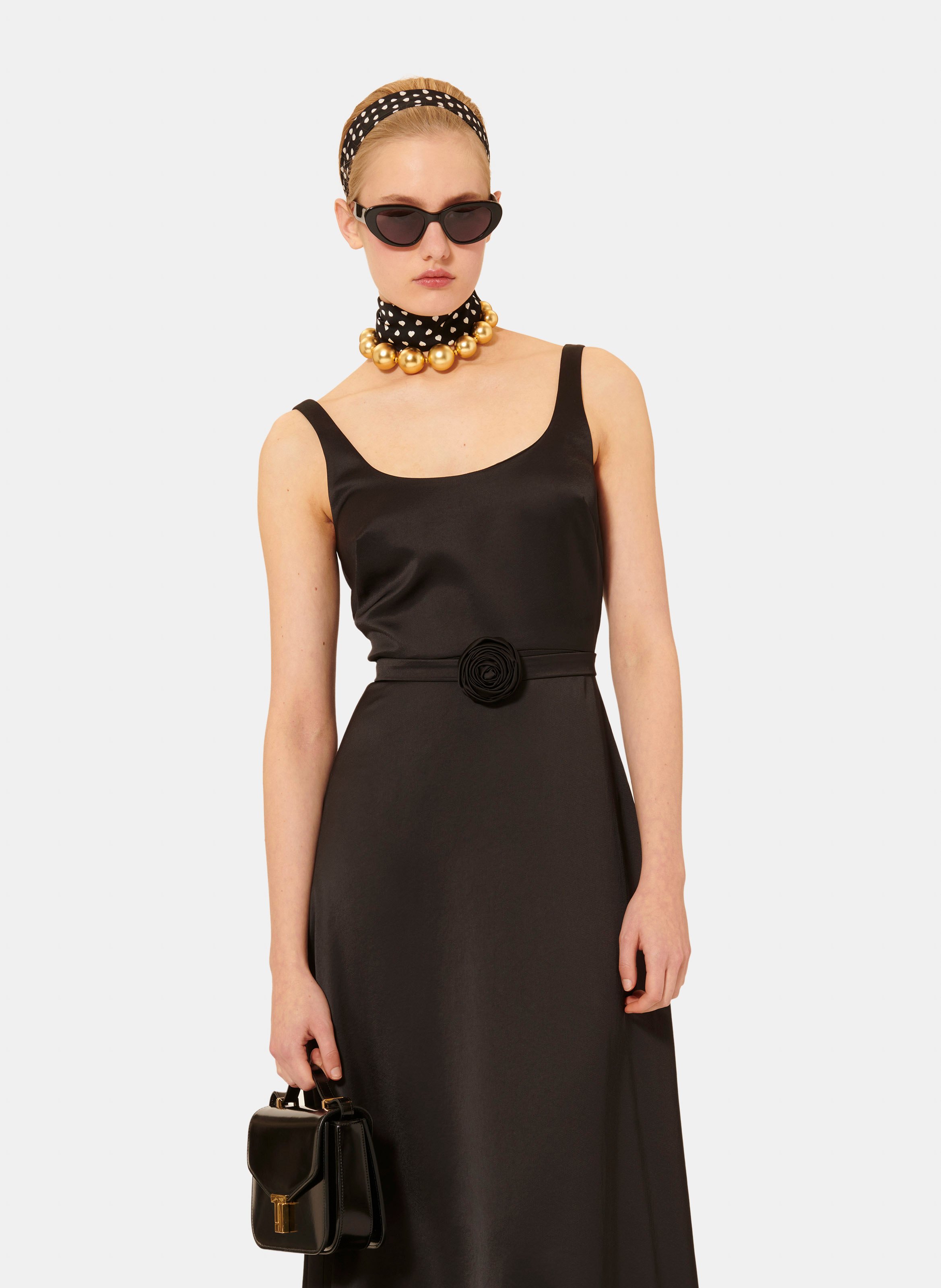 Robe ruben TARA JARMON Noir