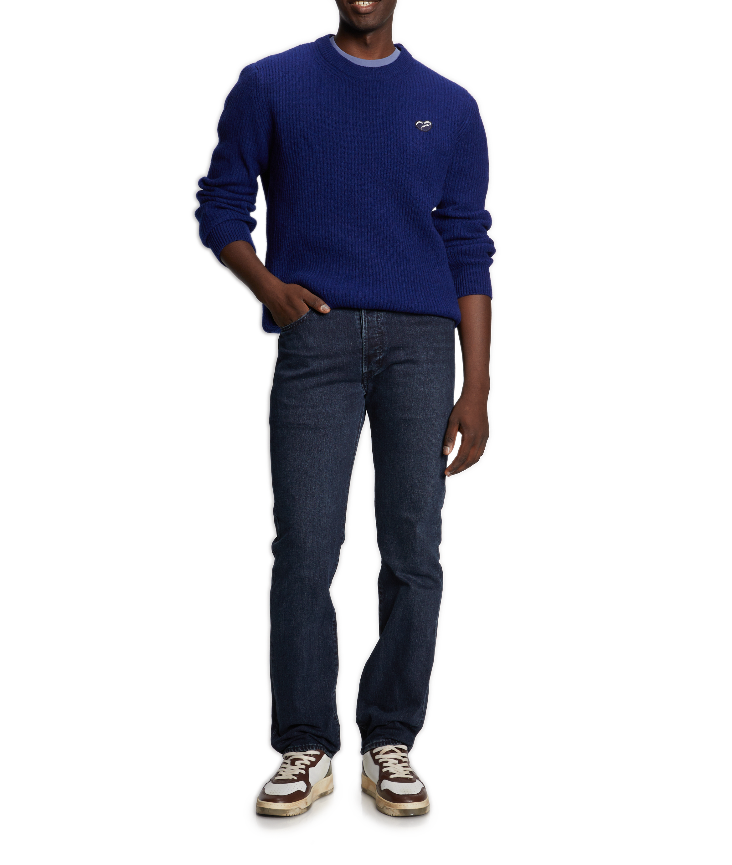 Miu Miu x Disney Piglet wool Jumper  MAISON LABICHE Blue