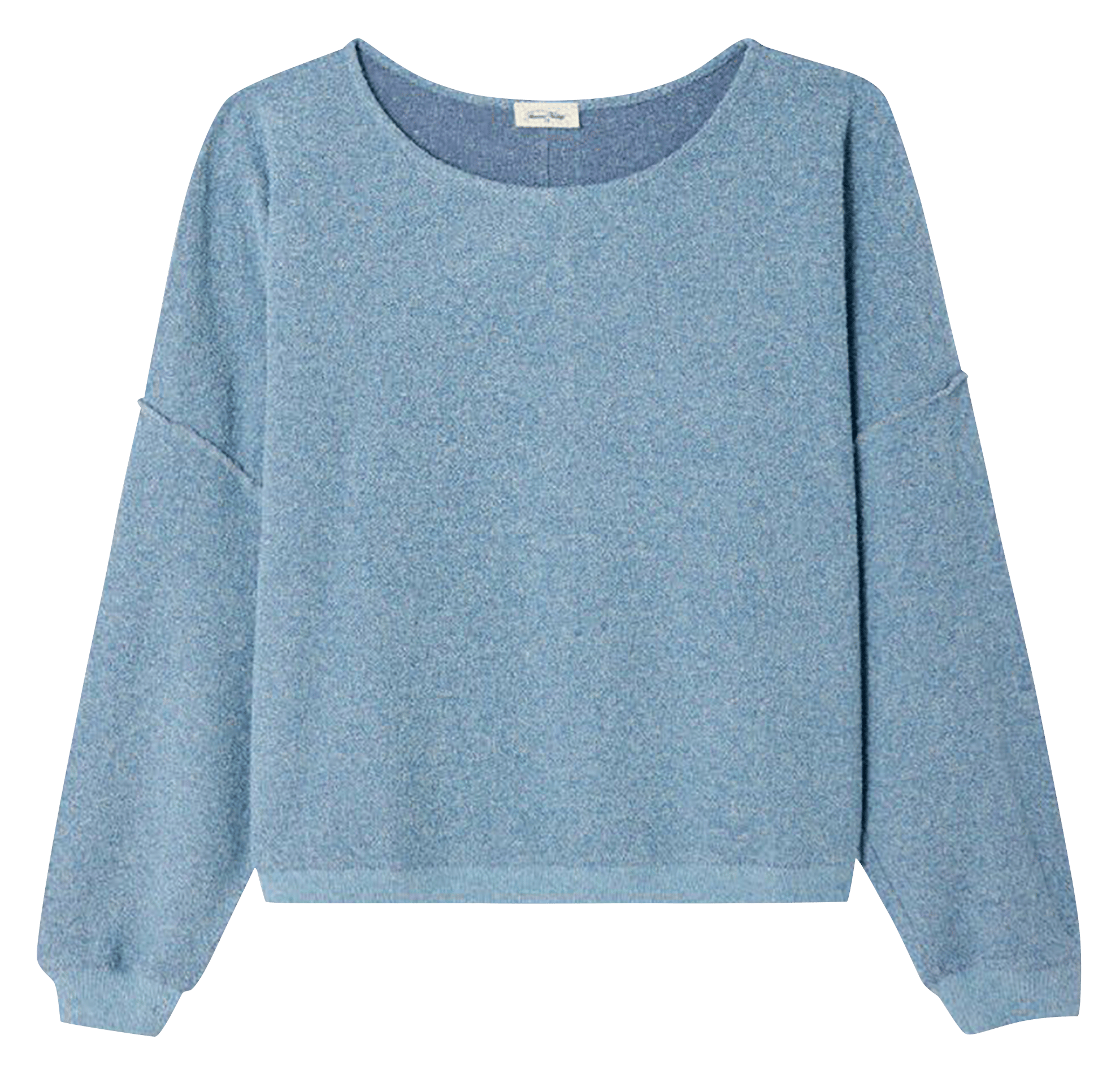 Sweat col bateau droit uni cluway  Antarctique chine