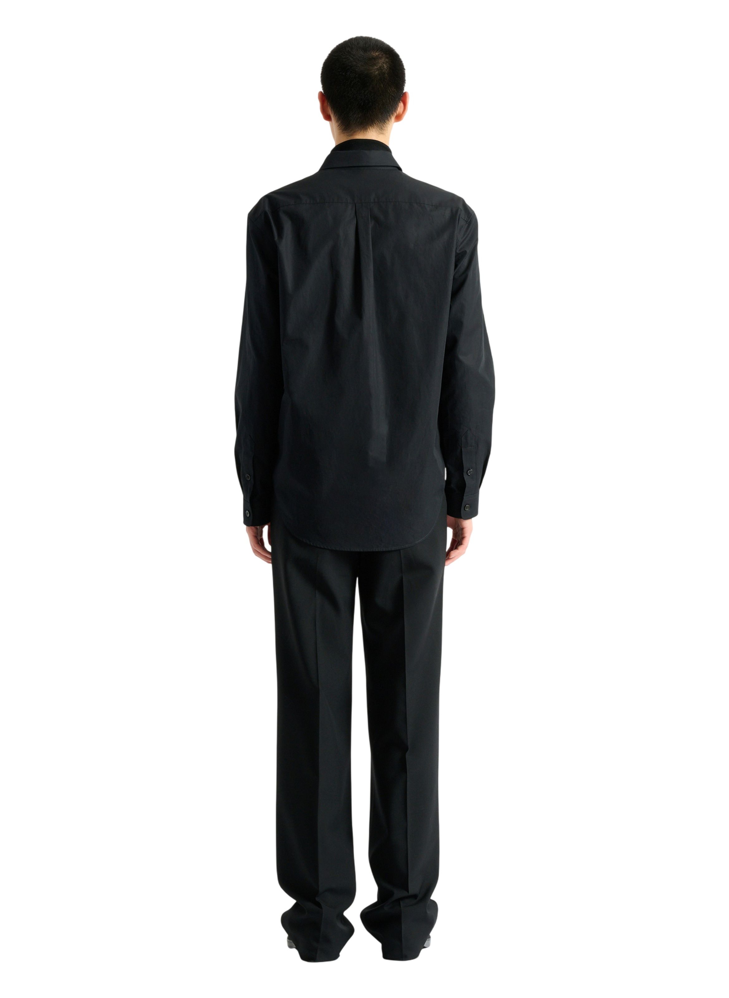 Chemise balmain paris en popeline de coton BALMAIN Noir