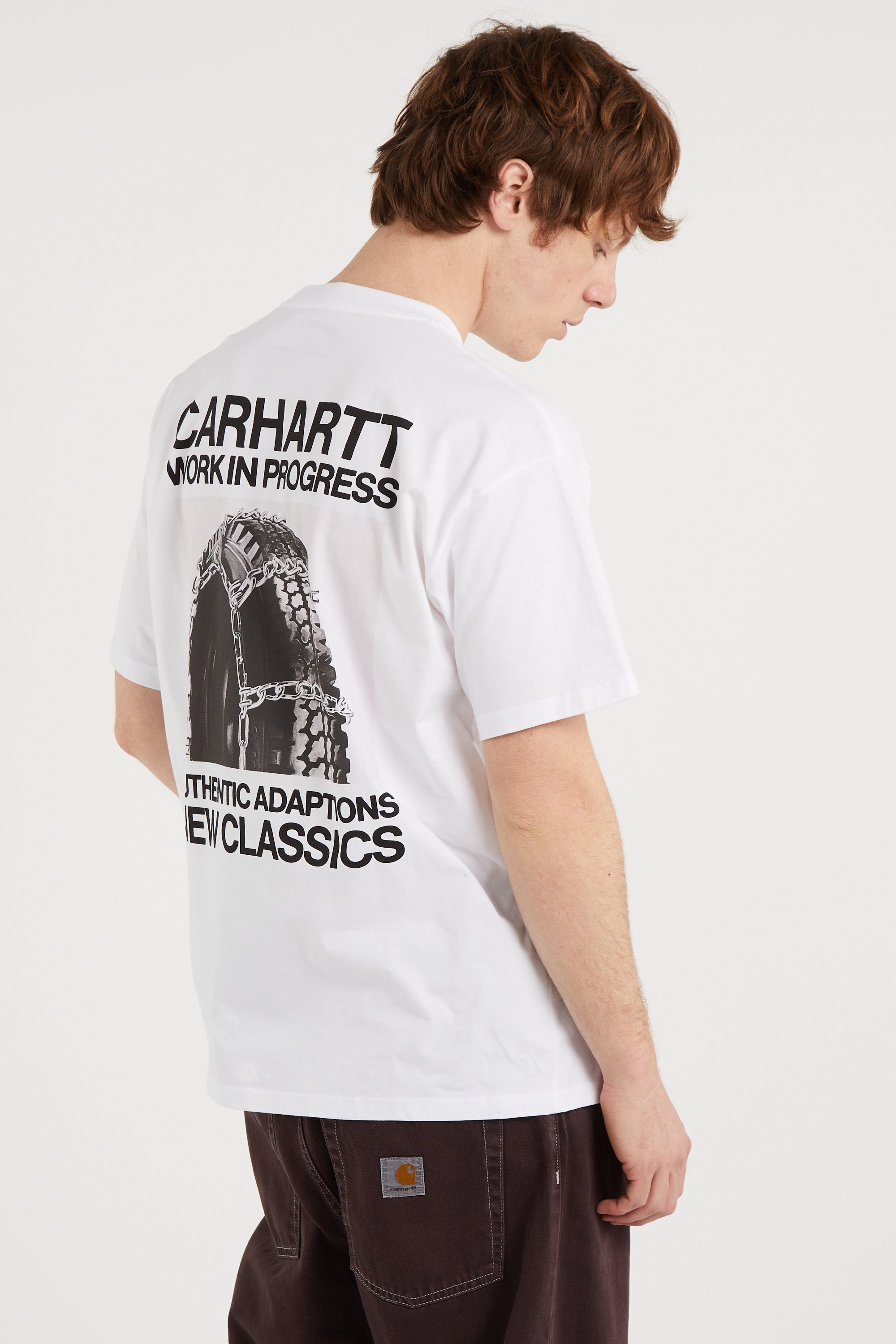 T-shirt s/s sean hamilton 03 t-shirt CARHARTT WIP Blanc