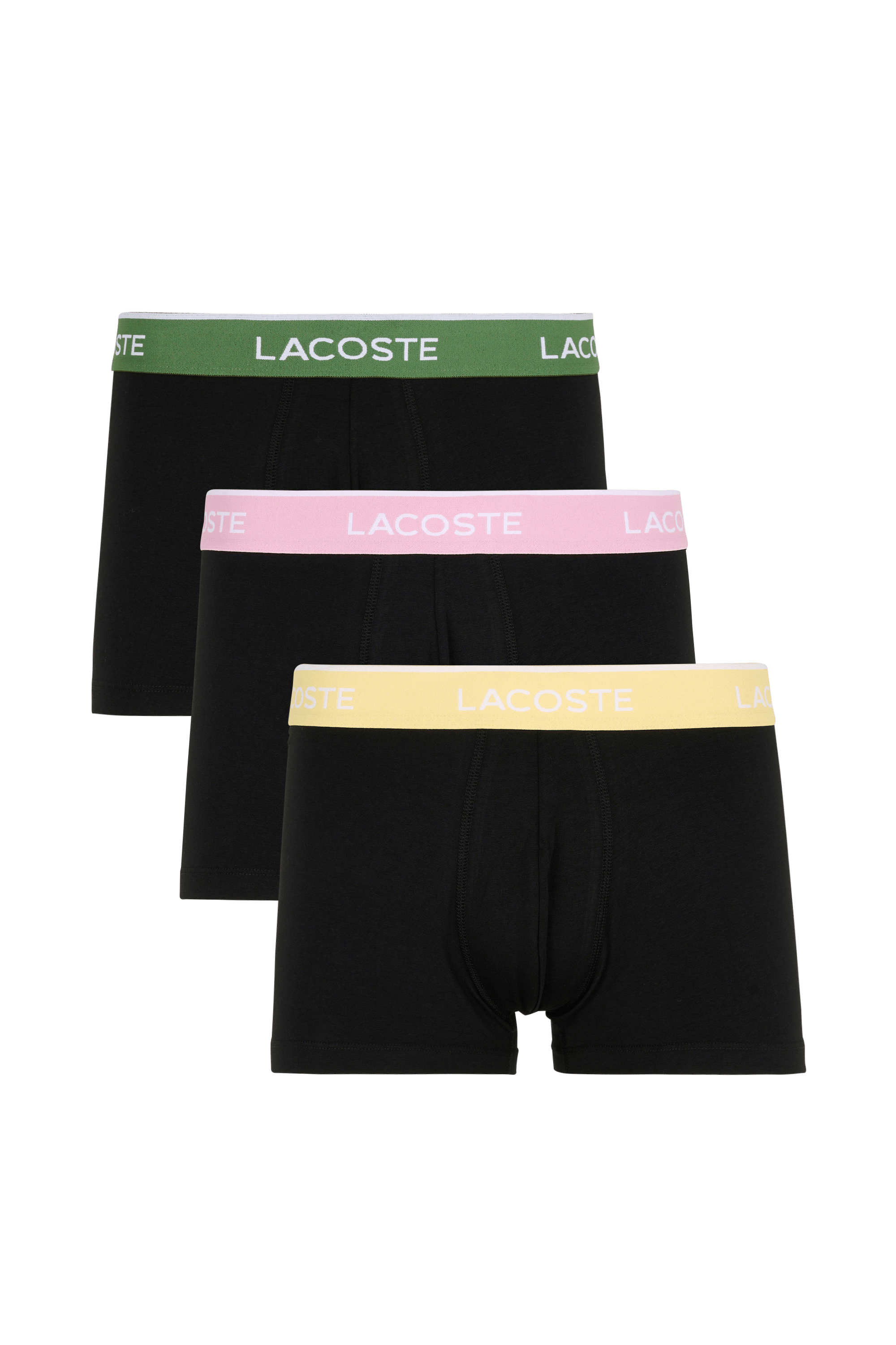 Lot de 3 boxers LACOSTE Noir