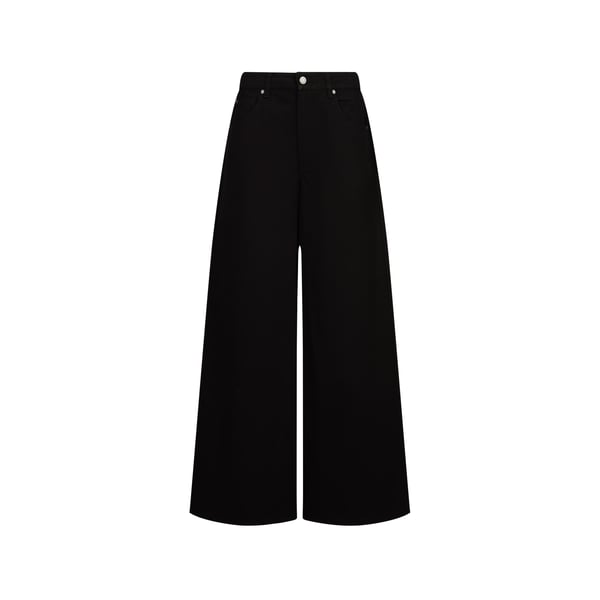 Jean Hedda large taille haute en coton Jean Hedda large taille haute en coton