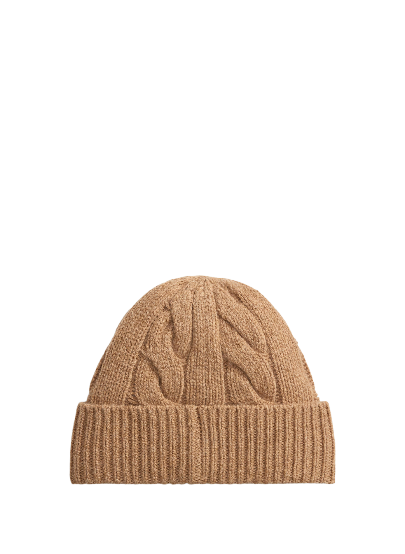 Bonnet en maille en laine mélangé  POLO RALPH LAUREN Beige