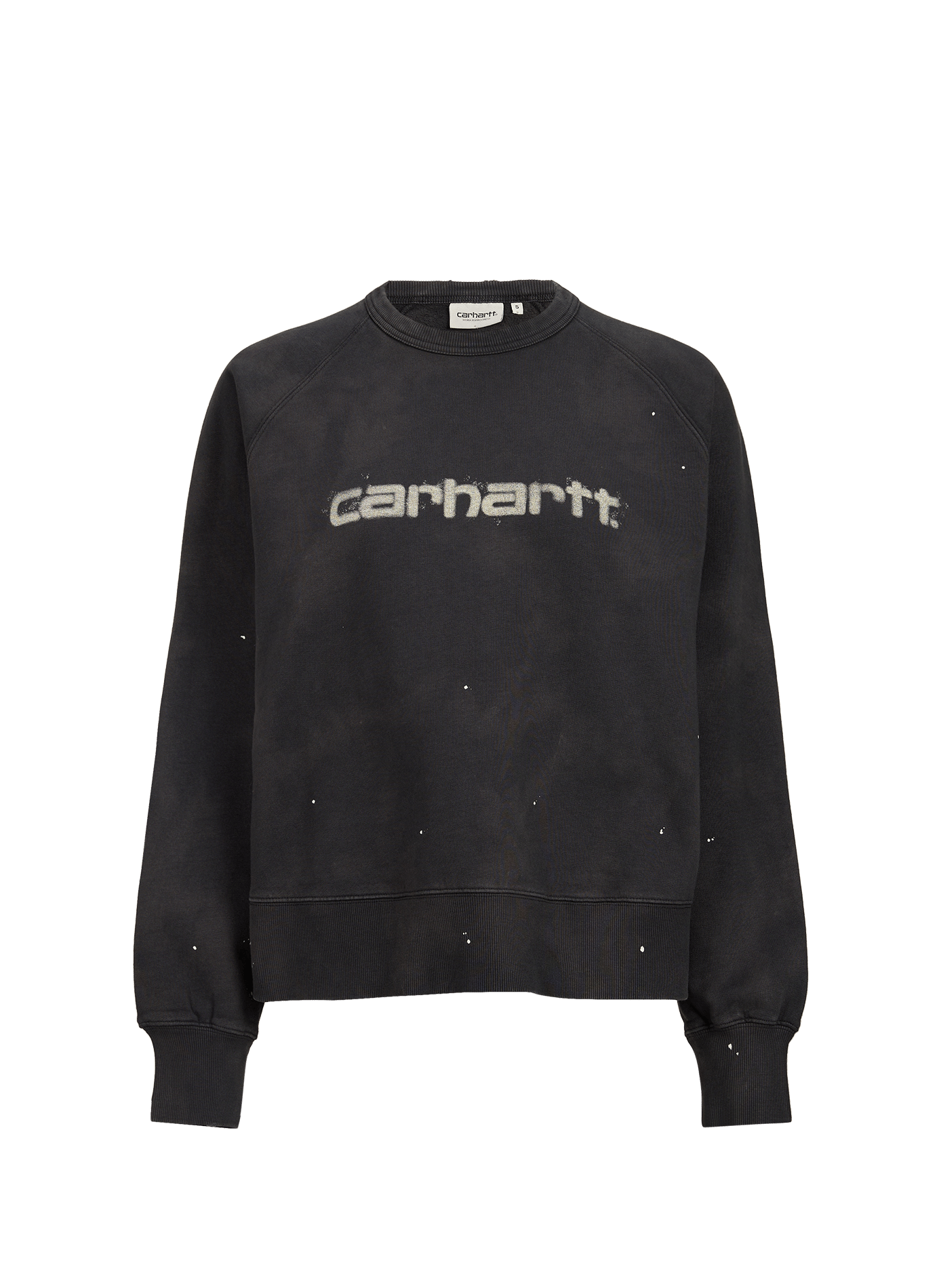 Sweatshirt mit Rundhalsausschnitt und Siebdruck CARHARTT WIP Schwarz
