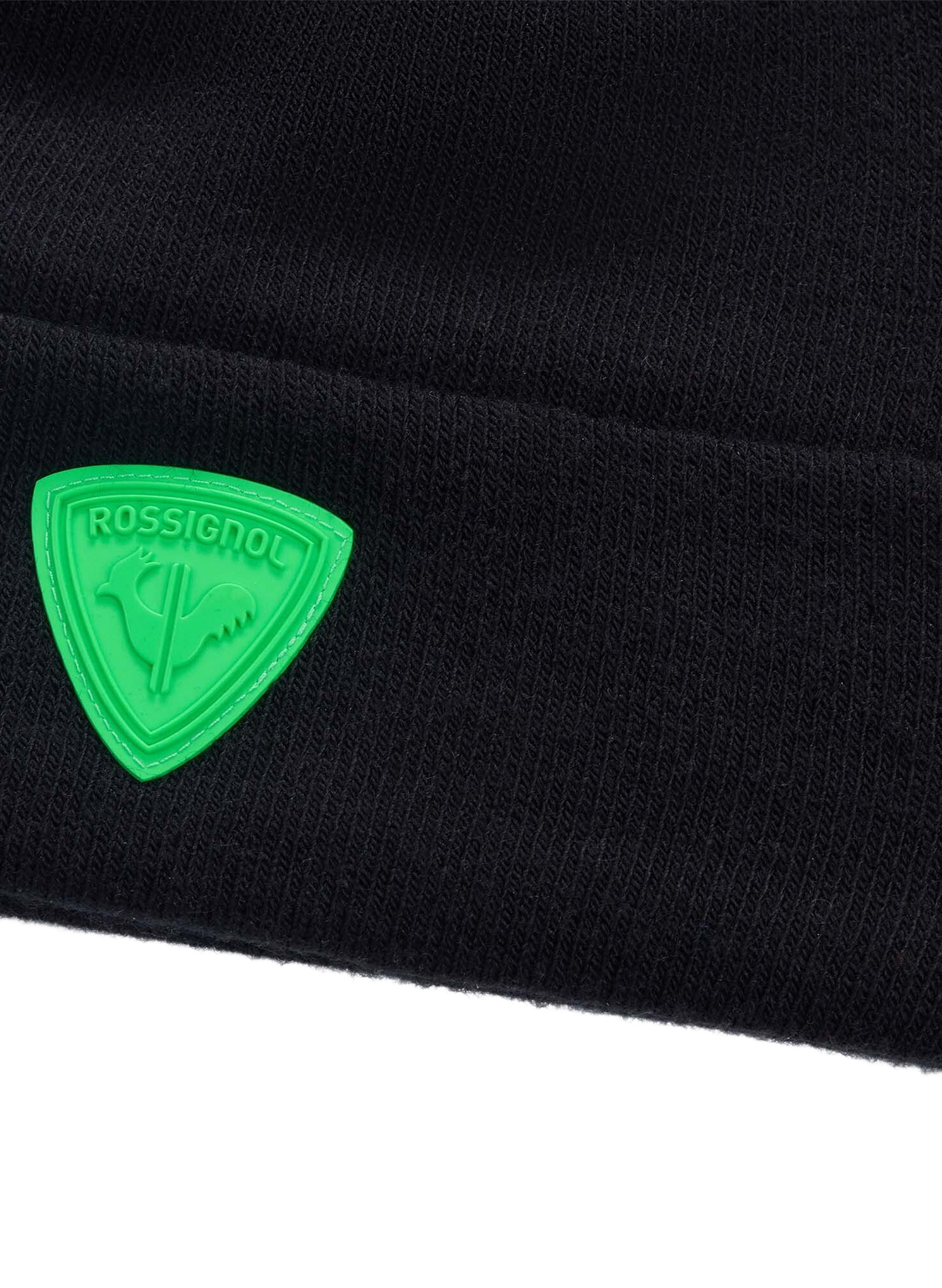 Rippstrickmütze ROSSIGNOL Schwarz