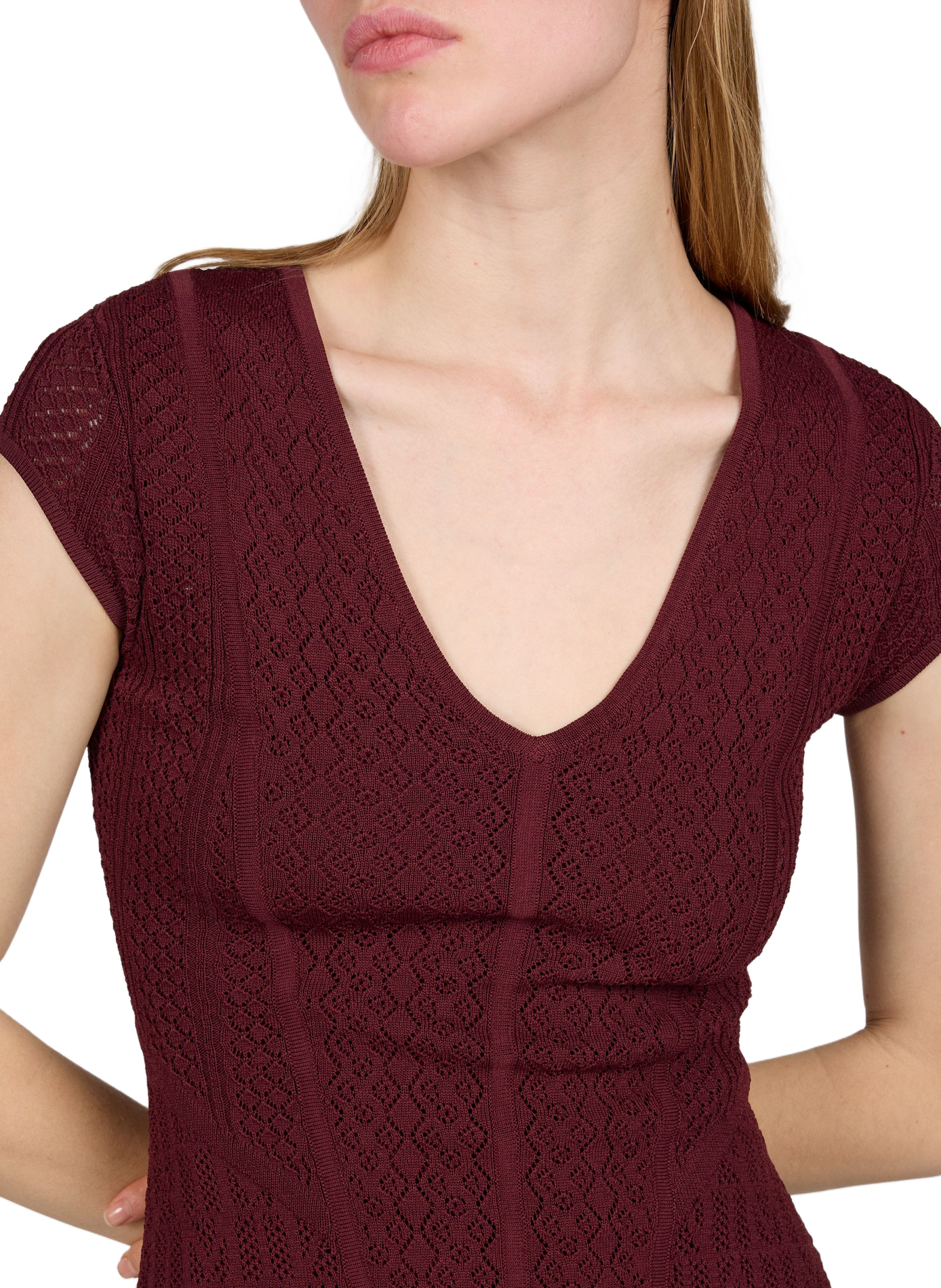 Plain sleeveless Lajin dress GUESS Red