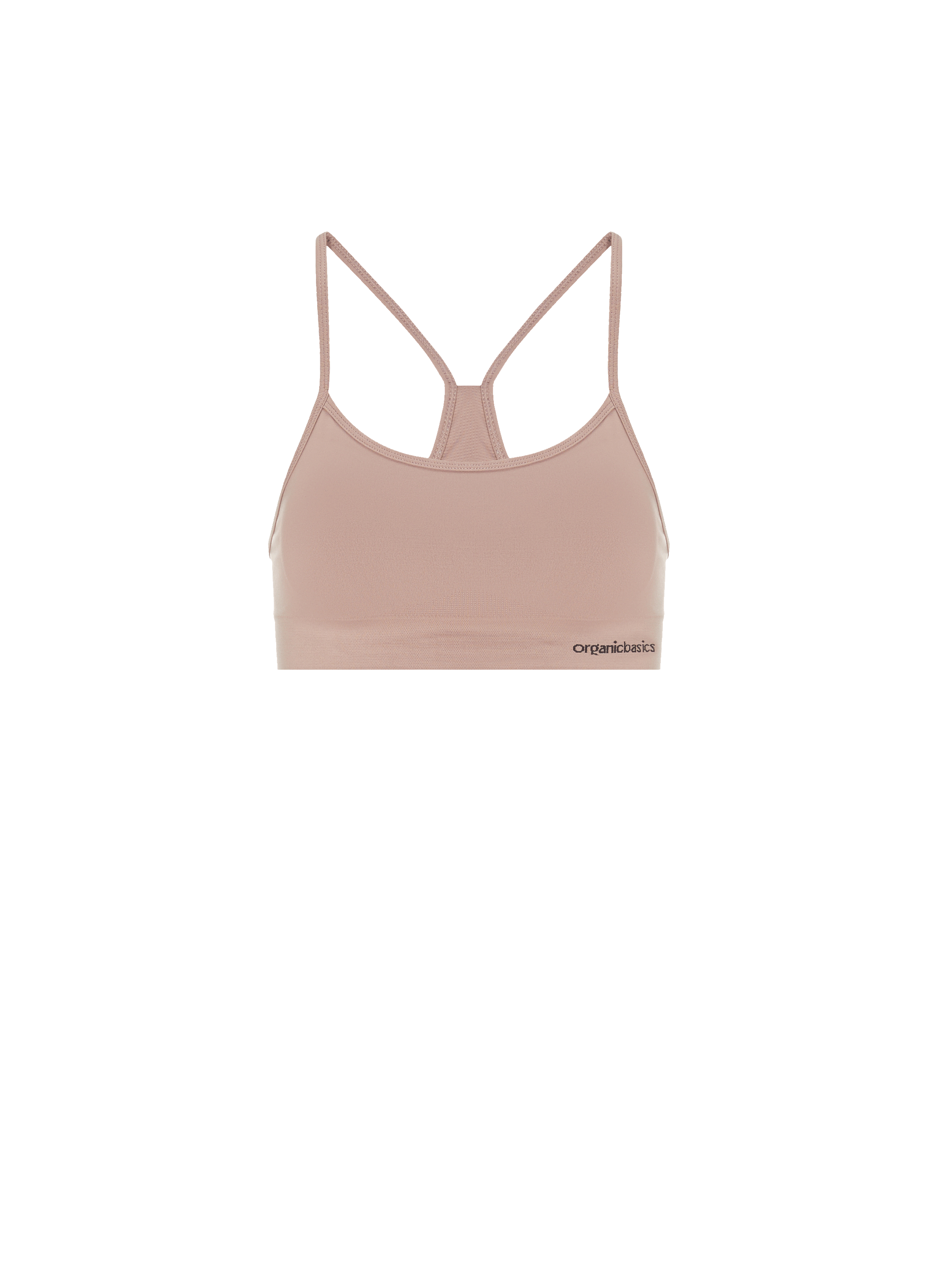 ORGANIC BASICS Brassière en nylon mélangé Rose