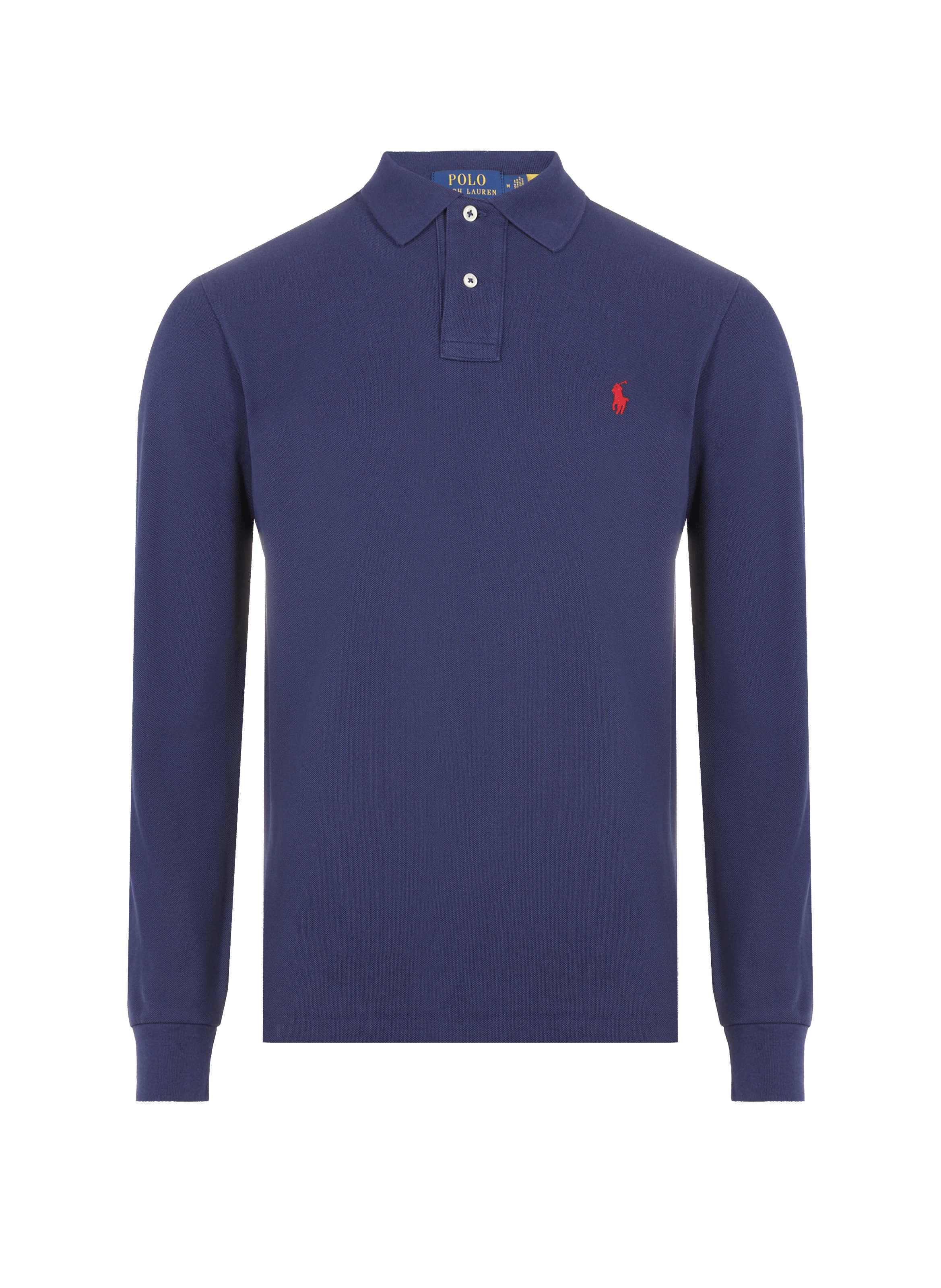 POLO RALPH LAUREN Long-sleeved polo shirt Blue