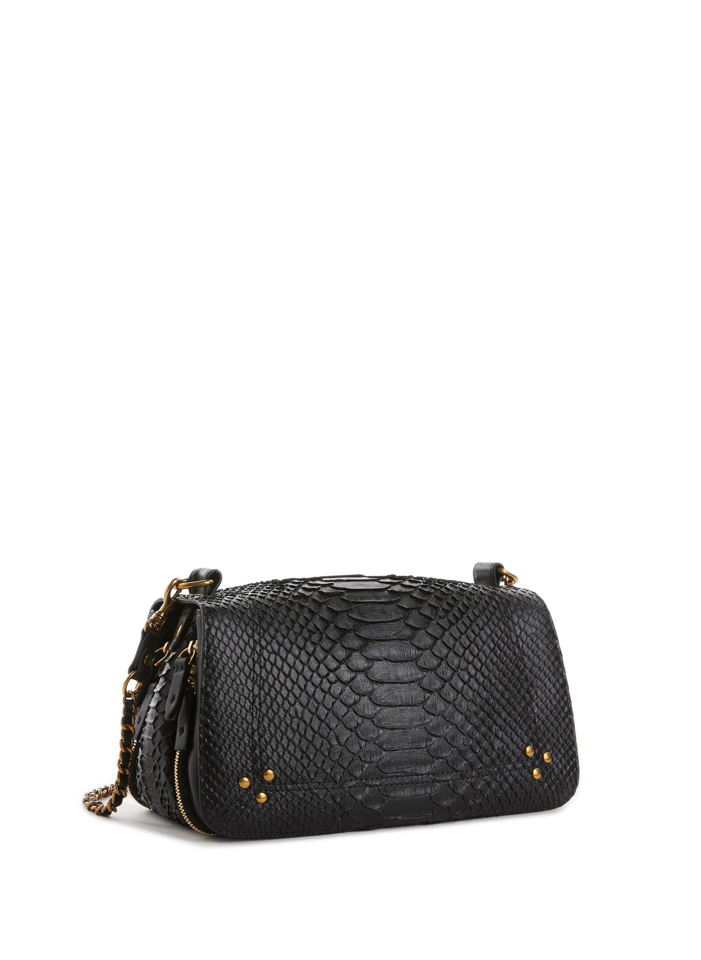 Sac à main Bobi en cuir de reptile