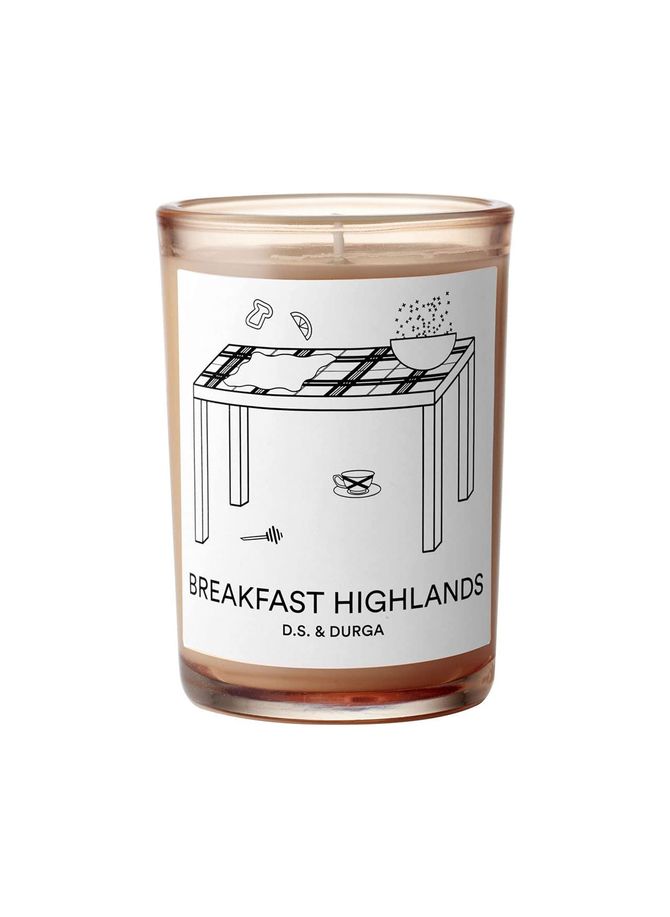 DS & DURGA Breakfast Highlands candle