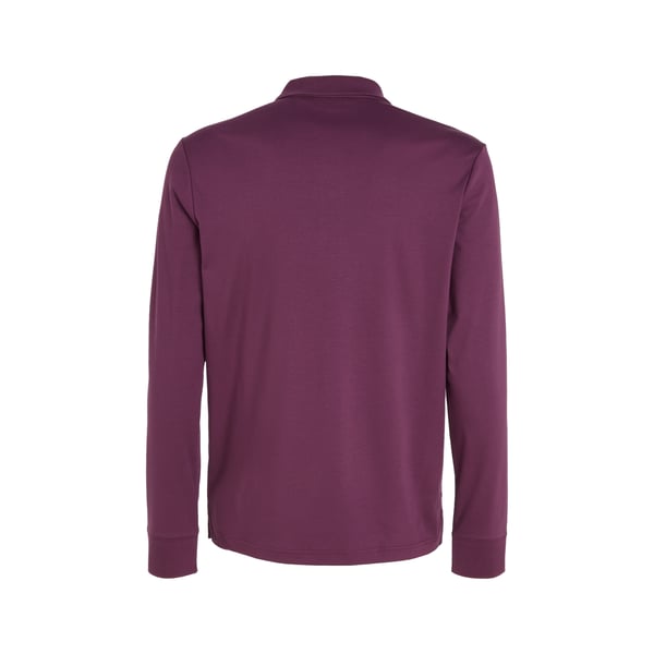 Polo manches longues en coton