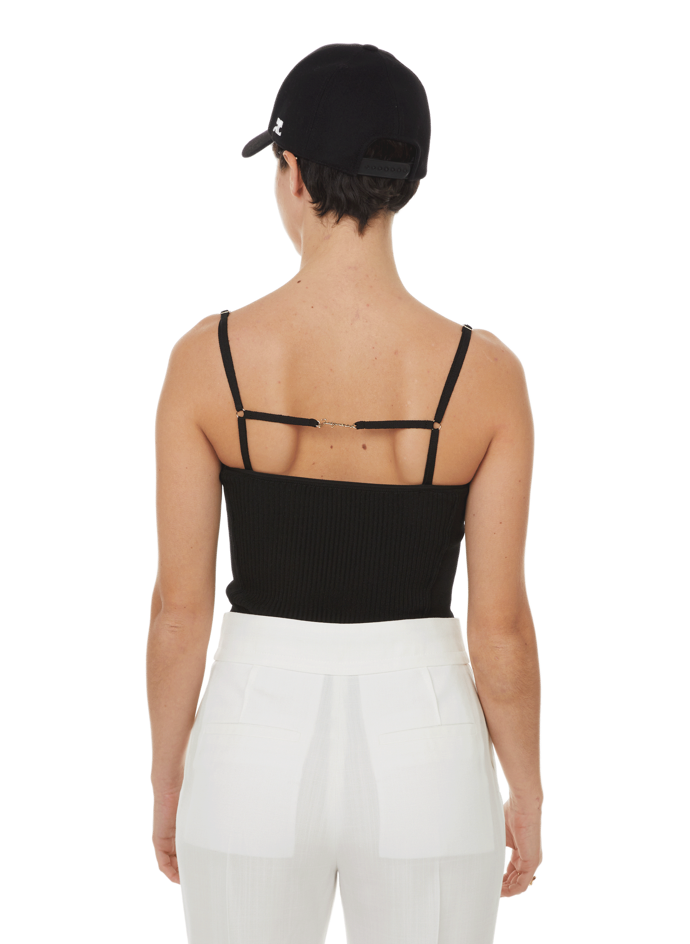 Le haut Sierra  JACQUEMUS Noir