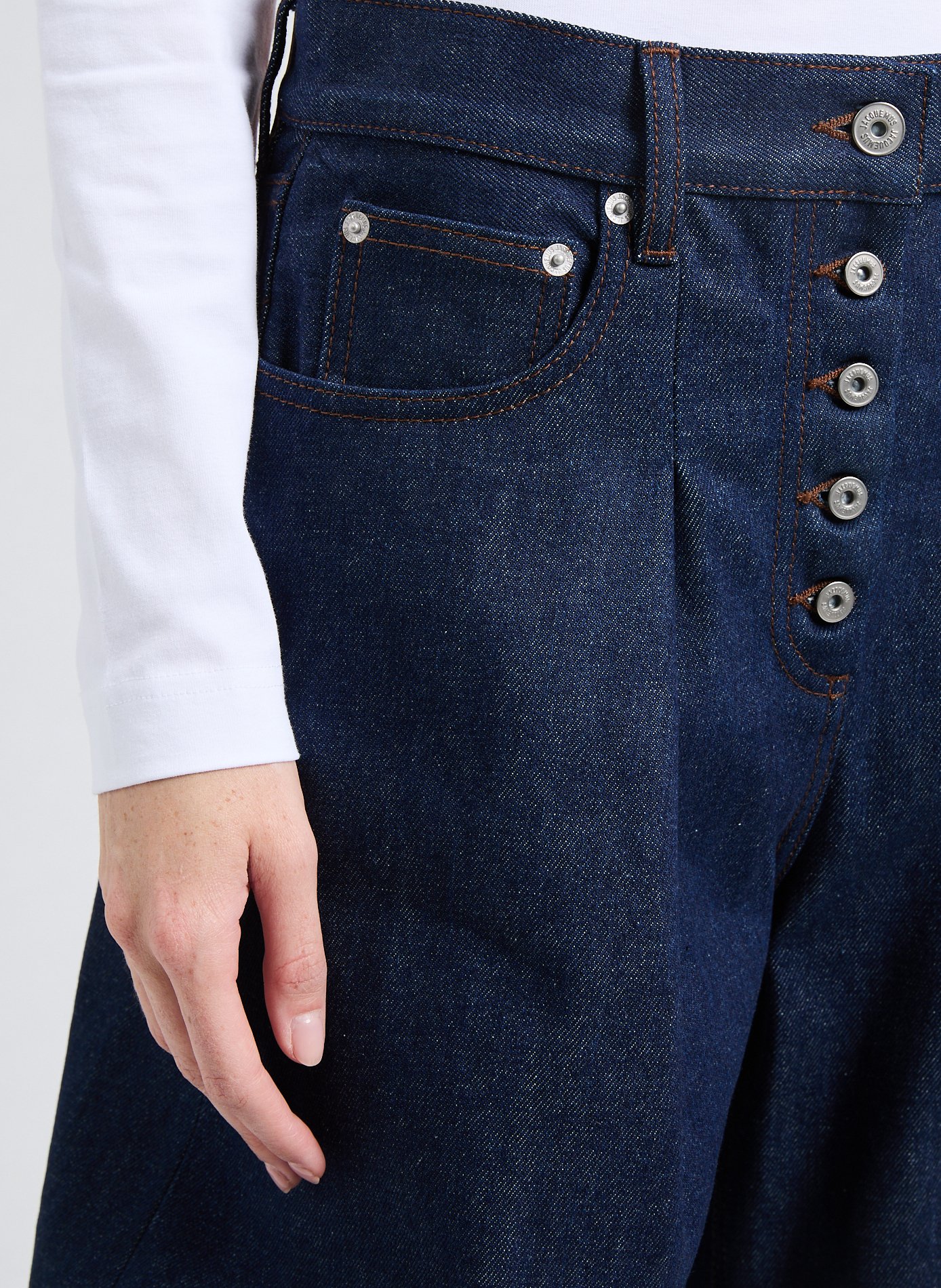 Jean Le de-Nîmes Ovalo JACQUEMUS Blue