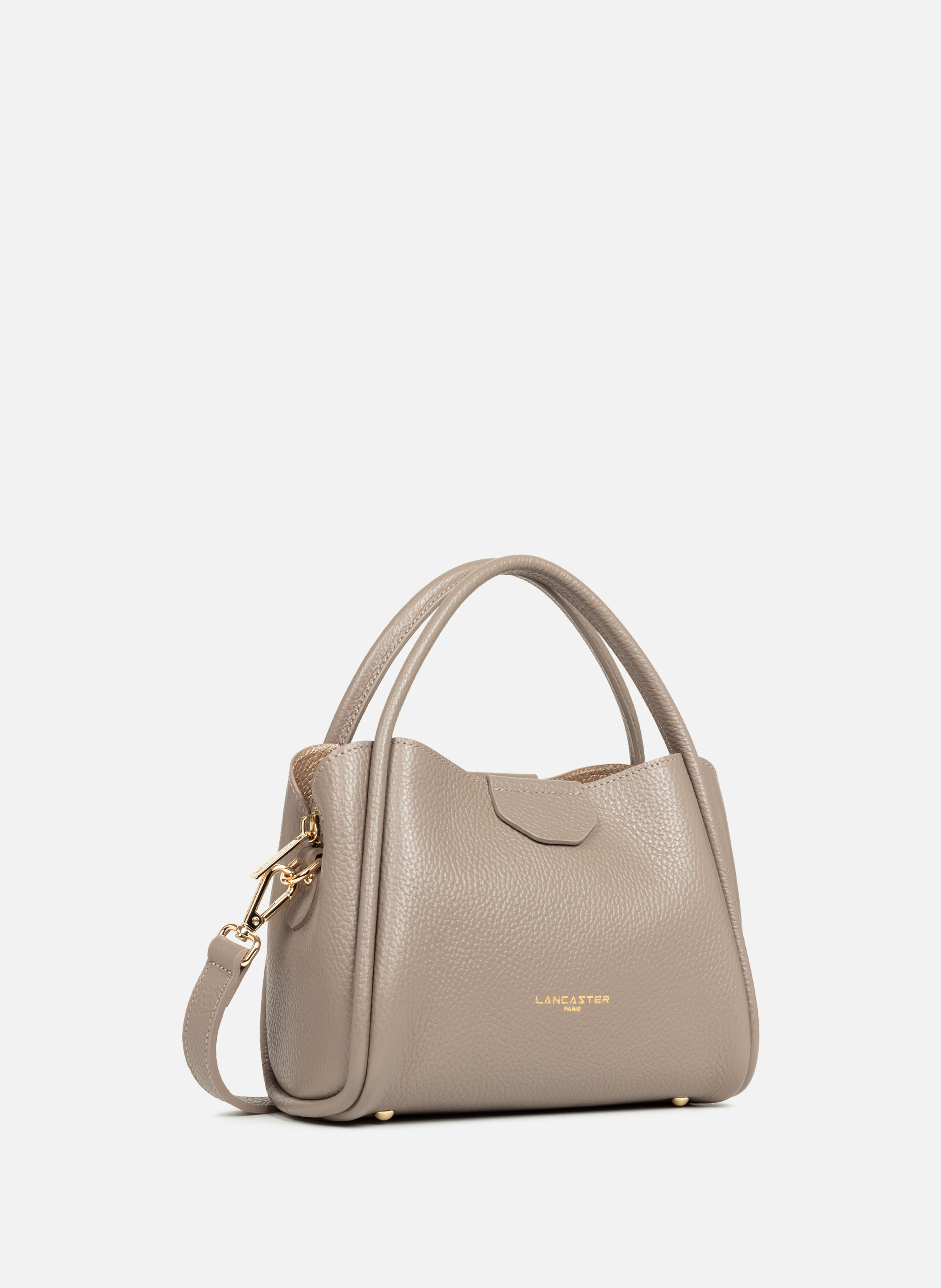 Small handbag - Ida Double LANCASTER Grey