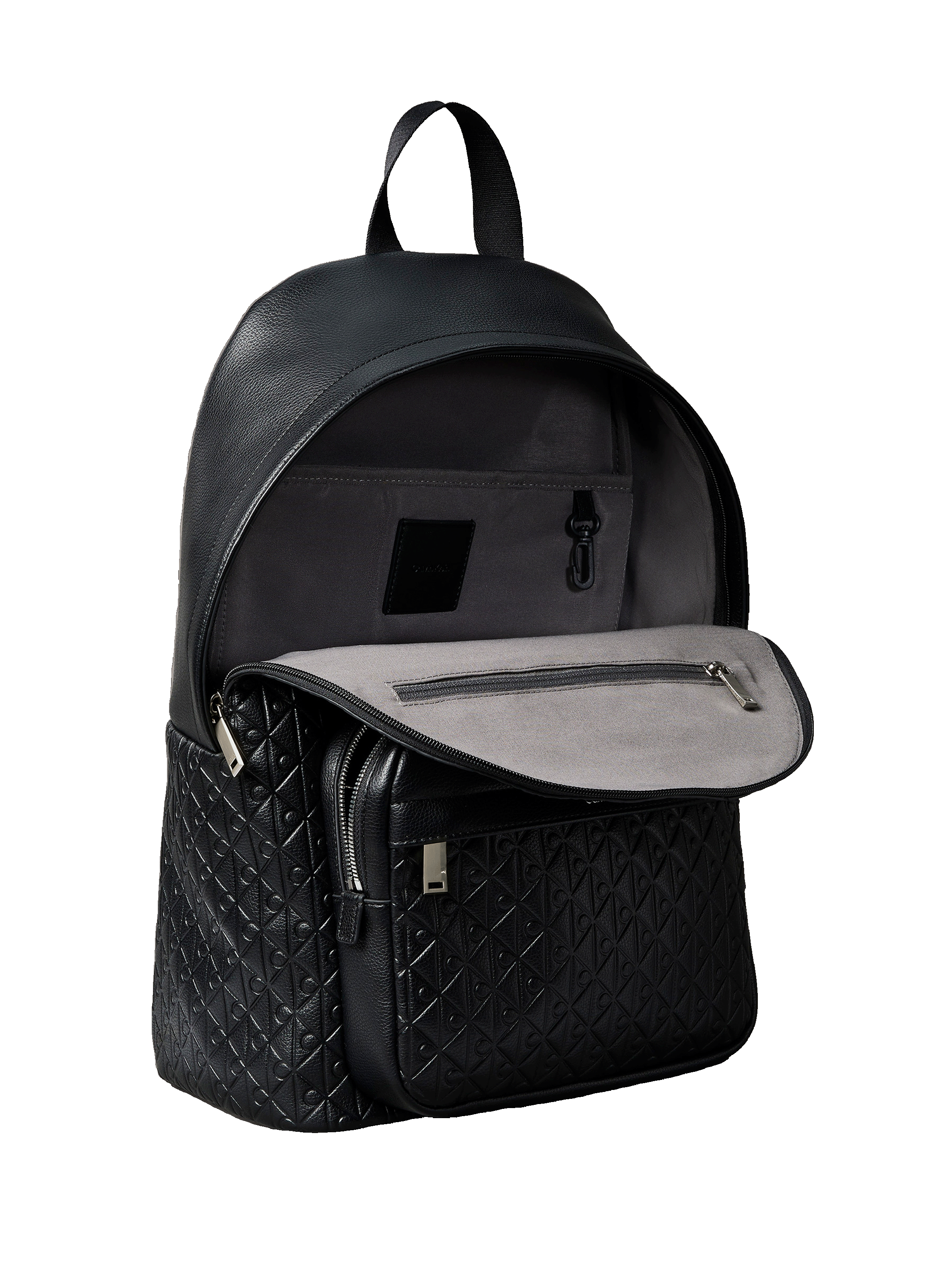 Sac à dos monogramé CALVIN KLEIN Noir