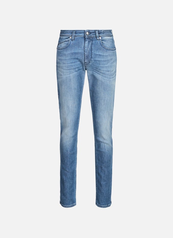 Rubens-Z straight leg jeans Blue by RE HASH RE HASH Rubens-Z straight leg jeans Blue
