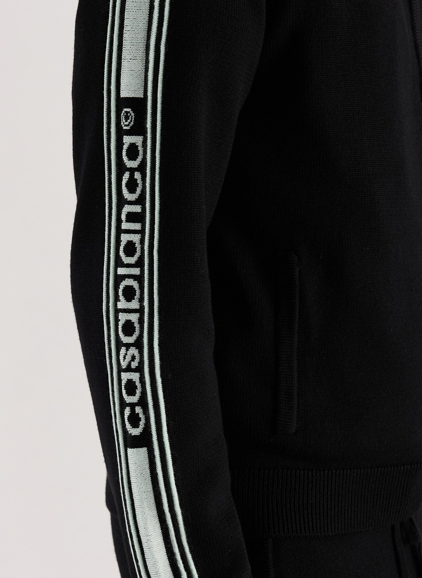 Zip-up hoodie CASABLANCA PARIS Black